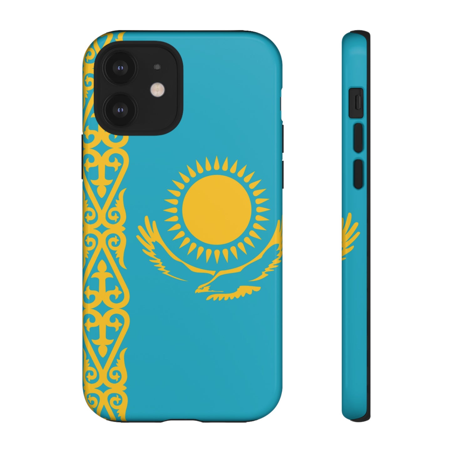 Kazakhstan Flag Phone Case | iPhone 15 Plus/ Pro, 14, 13, 12| Google Pixel 7, Pro, 5| Samsung Galaxy S23 All Major Phone Models