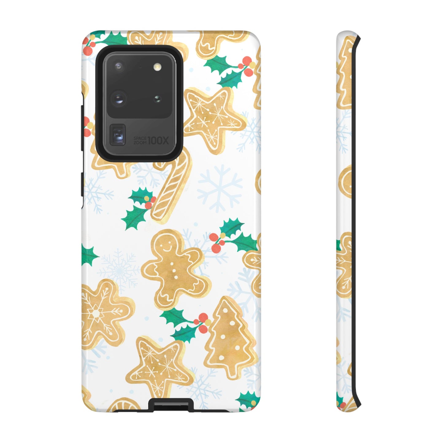 Gingerbread Wallpaper Phone Case | iPhone 15 Plus/ Pro, 14, 13, 12| Google Pixel 7, Pro, 5| Samsung Galaxy S23 All Major Phone Models