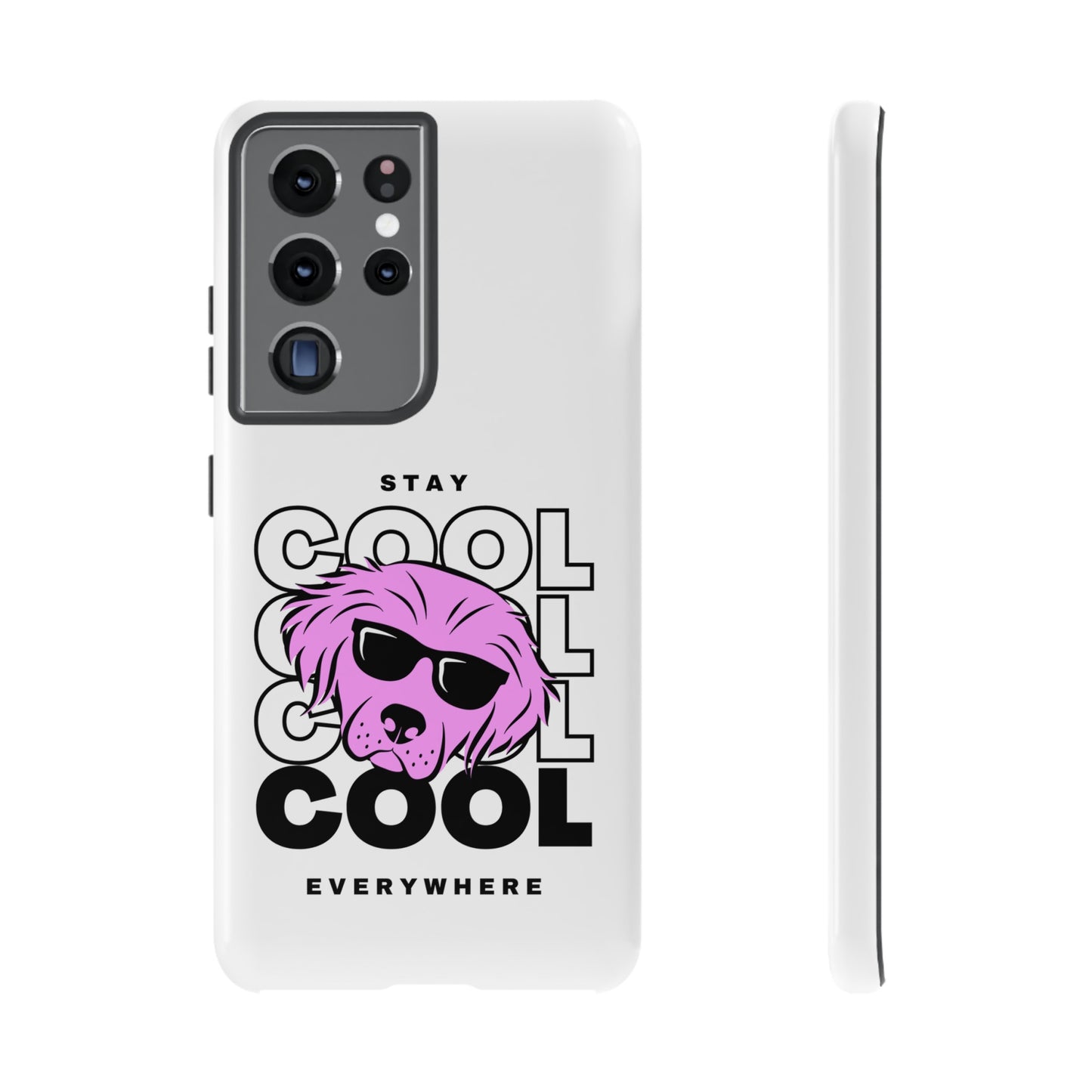 Stay Cool Phone Case | iPhone 15 Plus/ Pro, 14, 13, 12| Google Pixel 7, Pro, 5| Samsung Galaxy S23 All Major Phone Models