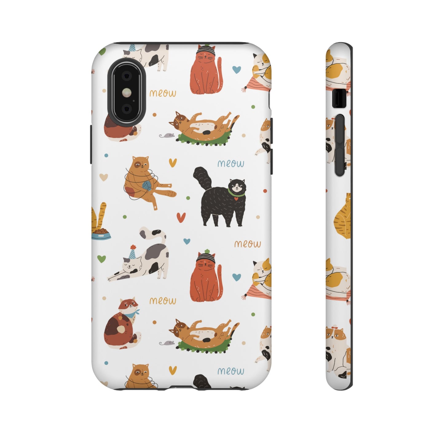 Collage of Cats Wallpaper Phone Case | iPhone 15 Plus/ Pro, 14, 13, 12| Google Pixel 7, Pro, 5| Samsung Galaxy S23 All Major Phone Models