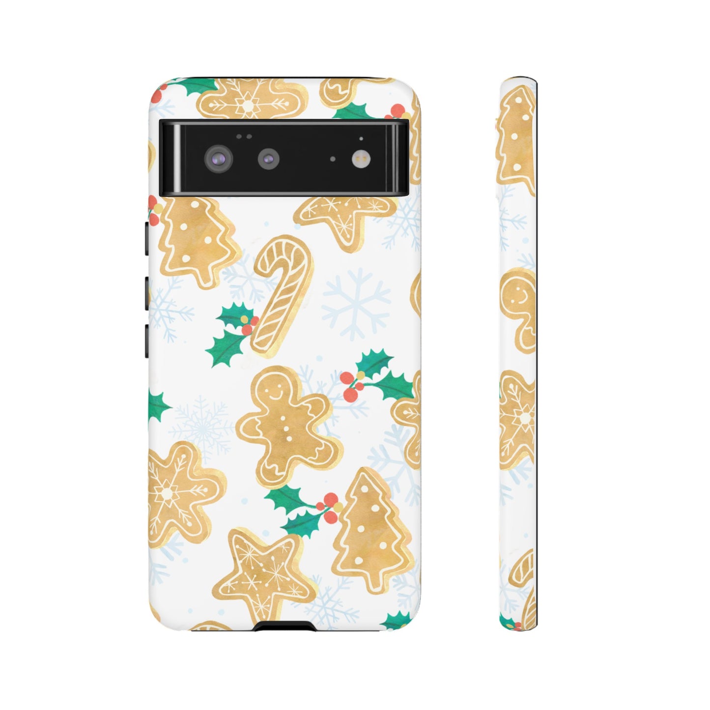 Gingerbread Wallpaper Phone Case | iPhone 15 Plus/ Pro, 14, 13, 12| Google Pixel 7, Pro, 5| Samsung Galaxy S23 All Major Phone Models