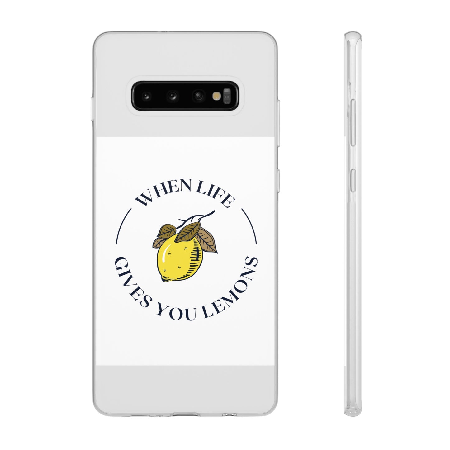 When Life Gives You Lemons Phone Case | iPhone 15 Plus/ Pro, 14, 13, 12| Samsung Galaxy S23 Models