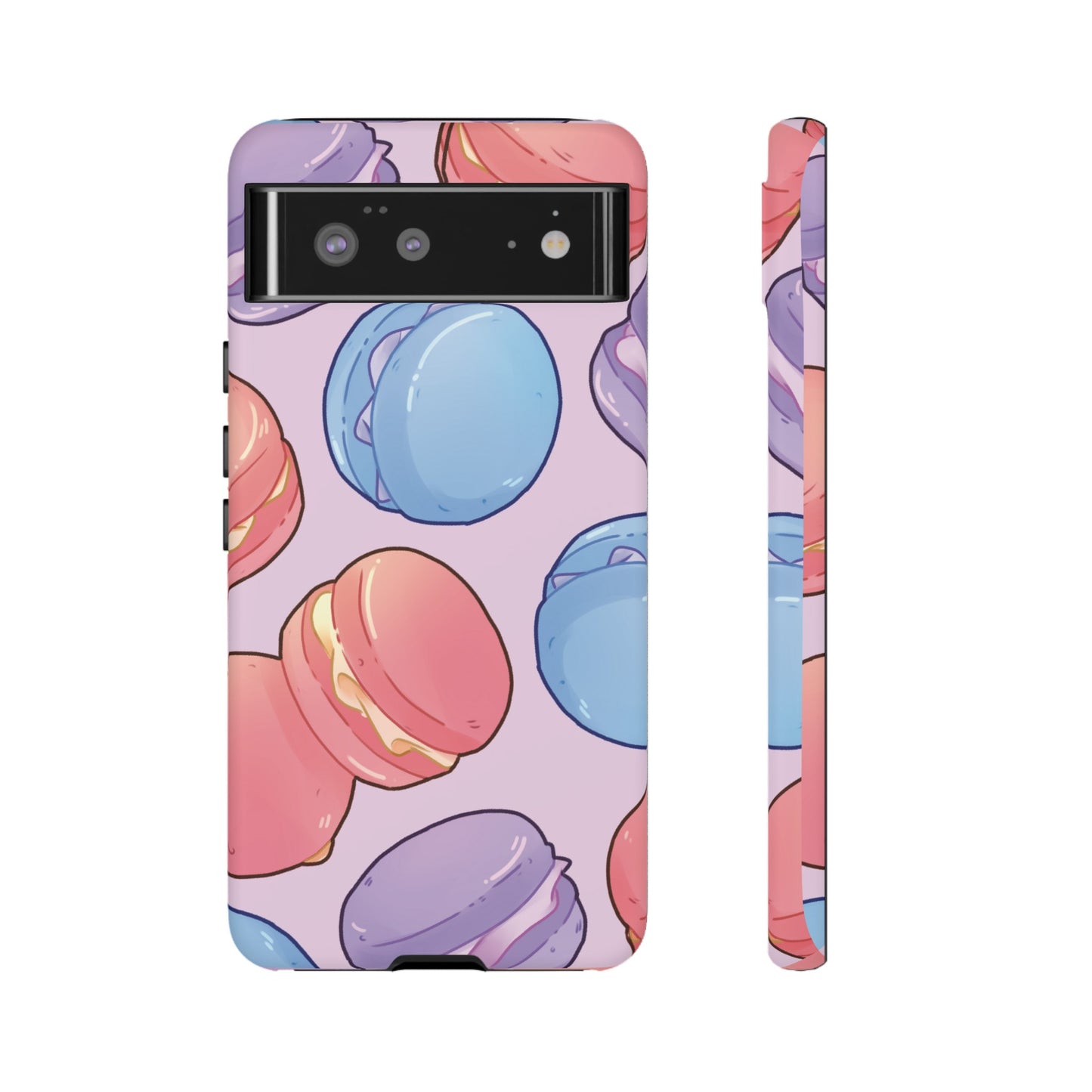 Macaron Wallpaper Phone Case | iPhone 15 Plus/ Pro, 14, 13, 12| Google Pixel 7, Pro, 5| Samsung Galaxy S23 All Major Phone Models