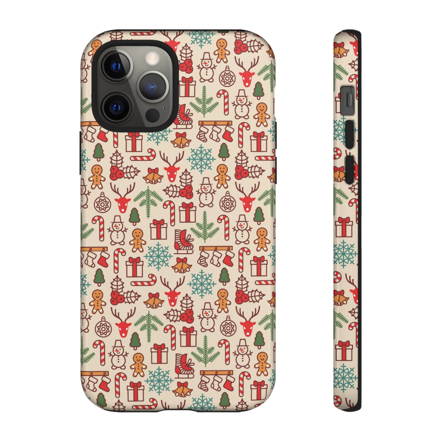 Collage Christmas Wallpaper Phone Case | iPhone 15 Plus/ Pro, 14, 13, 12| Google Pixel 7, Pro, 5| Samsung Galaxy S23 All Major Phone Models