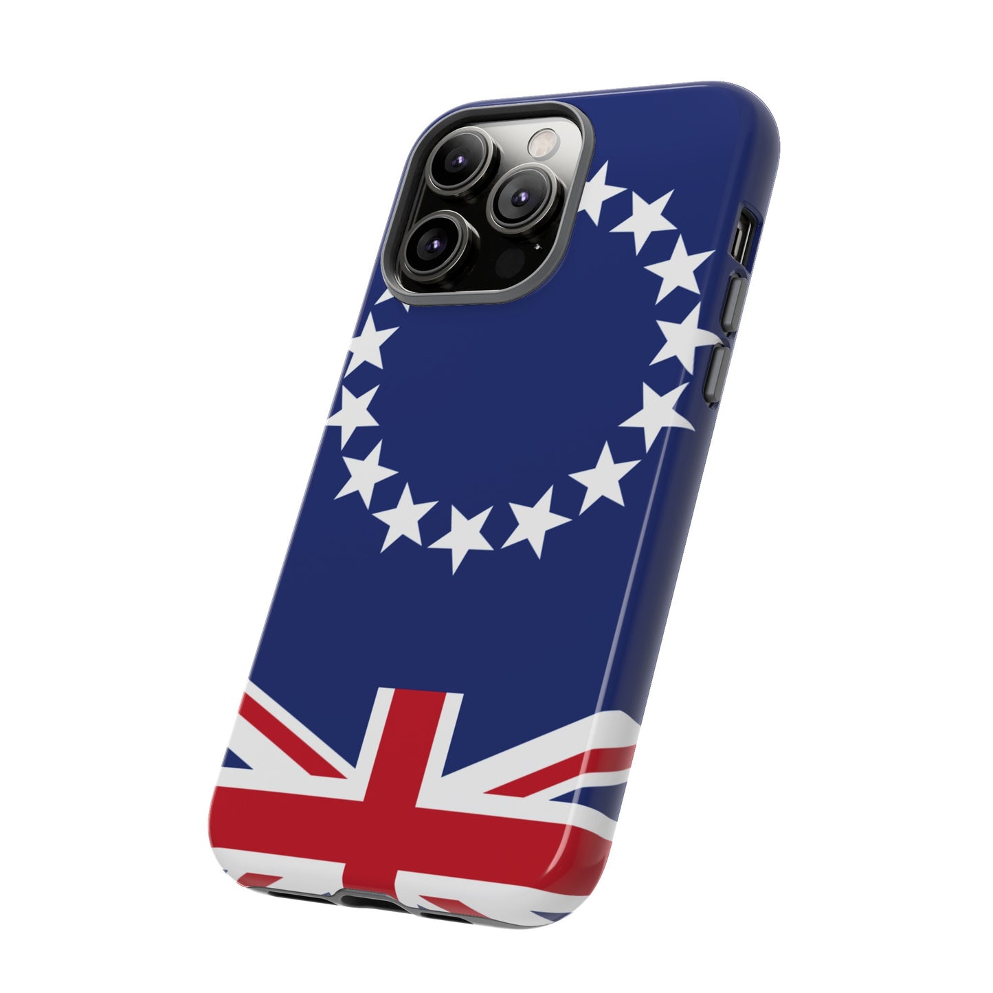 Cook Islands Flag Phone Case | iPhone 15 Plus/ Pro, 14, 13, 12| Google Pixel 7, Pro, 5| Samsung Galaxy S23 All Major Phone Models