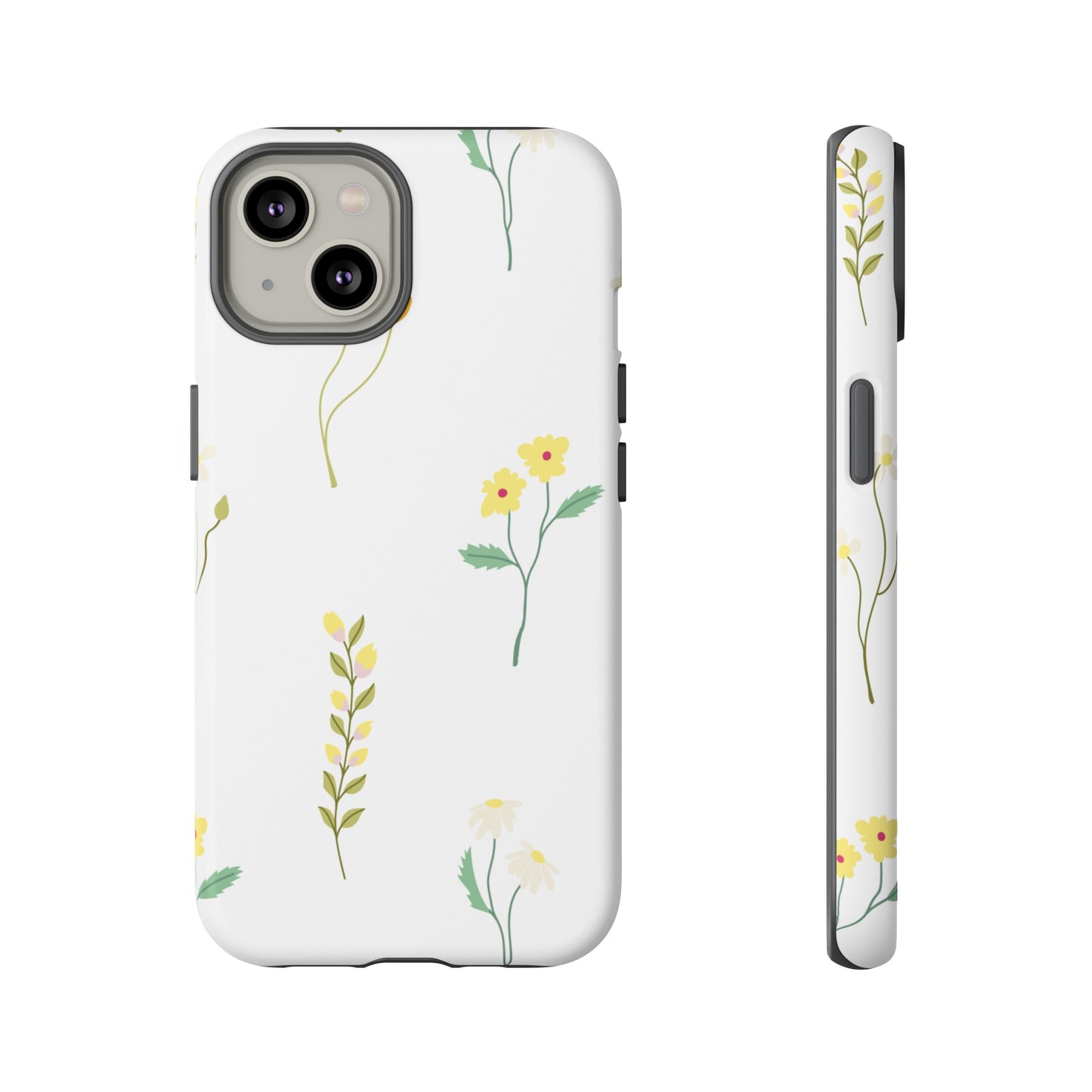 Delicate Floral Wallpaper Phone Case | iPhone 15 Plus/ Pro, 14, 13, 12| Google Pixel 7, Pro, 5| Samsung Galaxy S23 All Major Phone Models