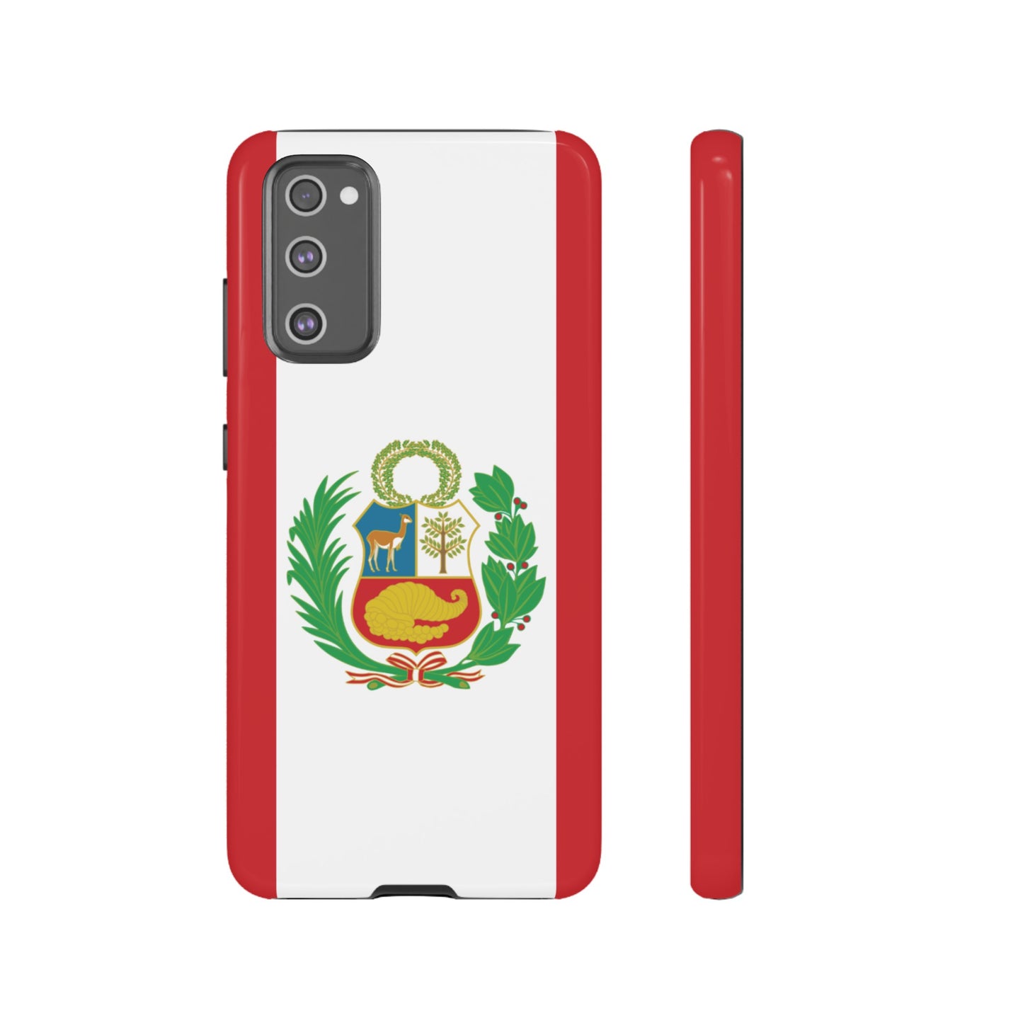 Peru Flag Phone Case | iPhone 15 Plus/ Pro, 14, 13, 12| Google Pixel 7, Pro, 5| Samsung Galaxy S23 All Major Phone Models