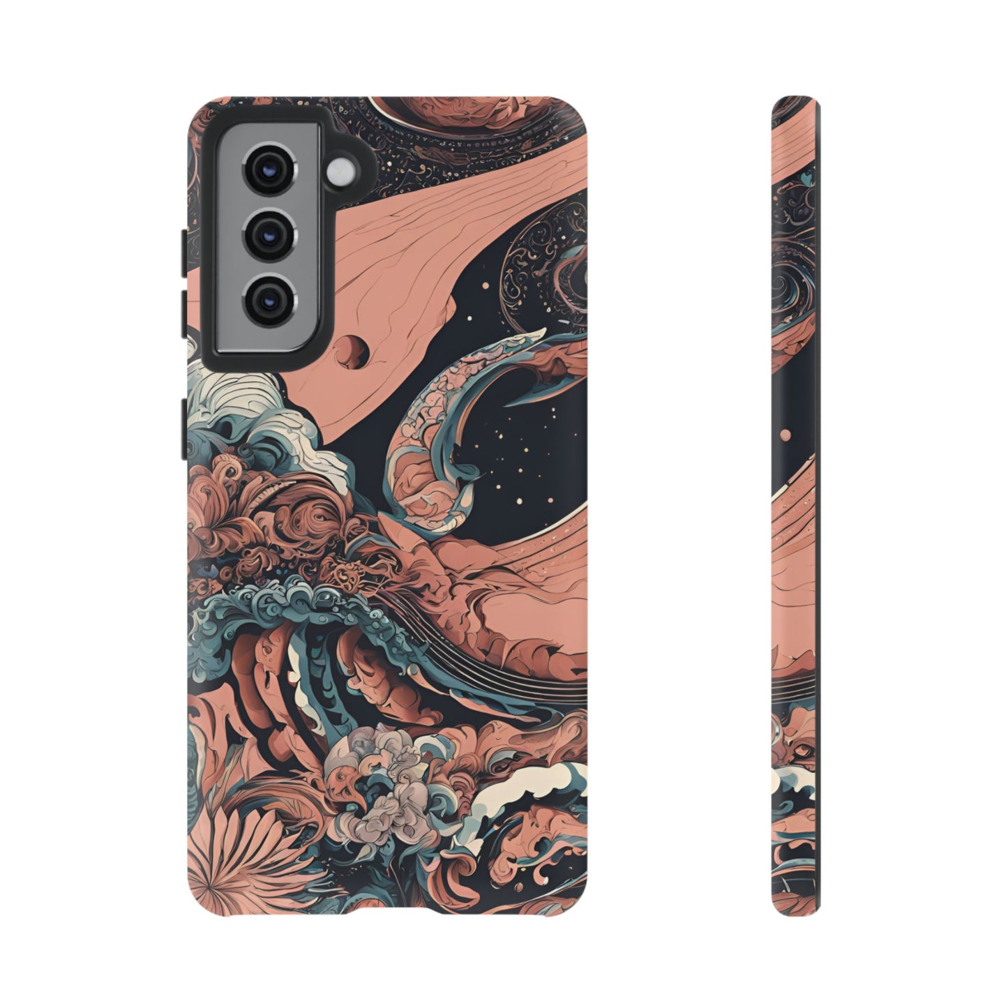 Abstract Landscape Phone Case| iPhone 15 Plus/ Pro, 14, 13, 12| Google Pixel 7, Pro, 5| Samsung Galaxy S23 All Major Phone Models