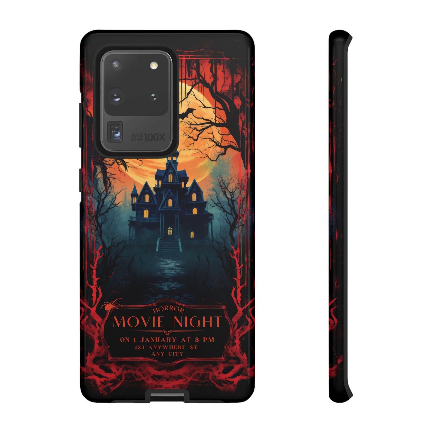 Horror Movie Night Phone Case | iPhone 15 Plus/ Pro, 14, 13, 12| Google Pixel 7, Pro, 5| Samsung Galaxy S23 All Major Phone Models