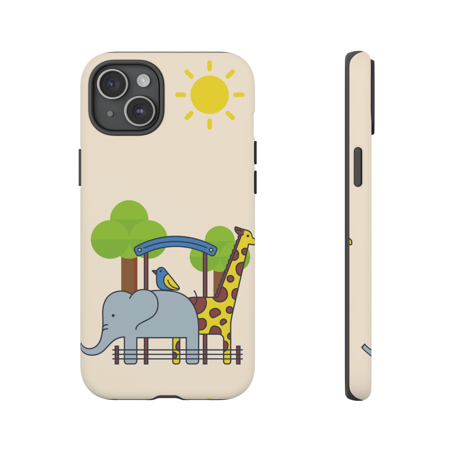 Zoo Wallpaper Phone Case | iPhone 15 Plus/ Pro, 14, 13, 12| Google Pixel 7, Pro, 5| Samsung Galaxy S23 All Major Phone Models