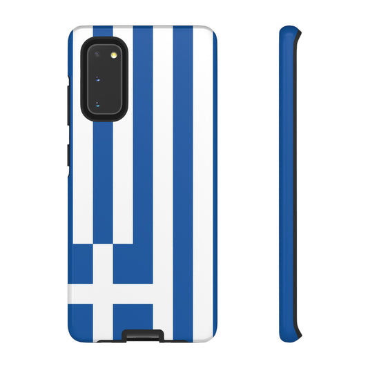 Greece Flag Phone Case | iPhone 15 Plus/ Pro, 14, 13, 12| Google Pixel 7, Pro, 5| Samsung Galaxy S23 All Major Phone Models