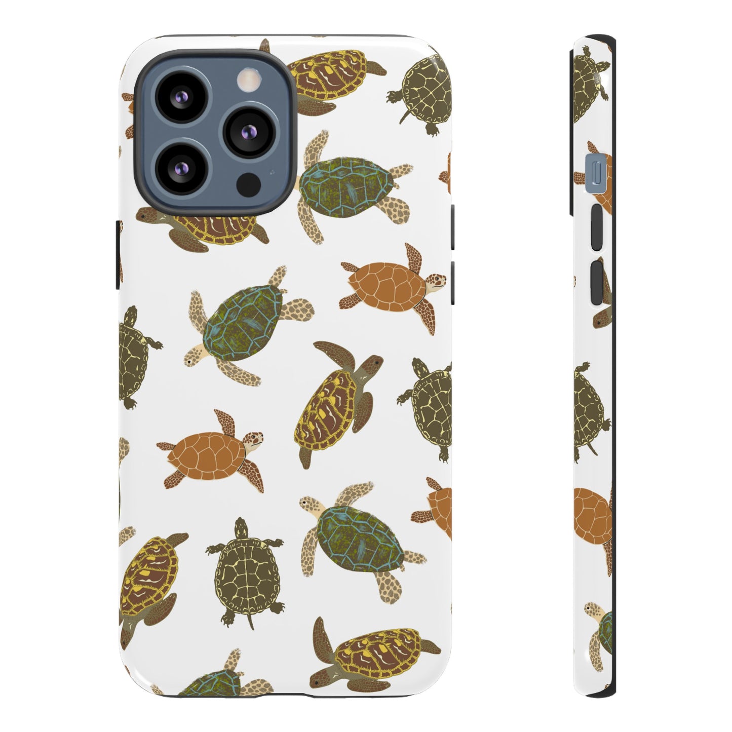 Turtle Wallpaper Phone Case | iPhone 15 Plus/ Pro, 14, 13, 12| Google Pixel 7, Pro, 5| Samsung Galaxy S23 All Major Phone Models