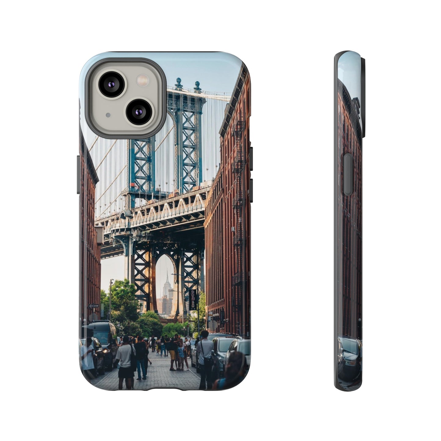 Stunning Brooklyn Bridge Wallpaper Phone Case | iPhone 15 Plus/ Pro, 14, 13, 12| Google Pixel 7, Pro, 5| Samsung Galaxy S23 All Major Phone Models