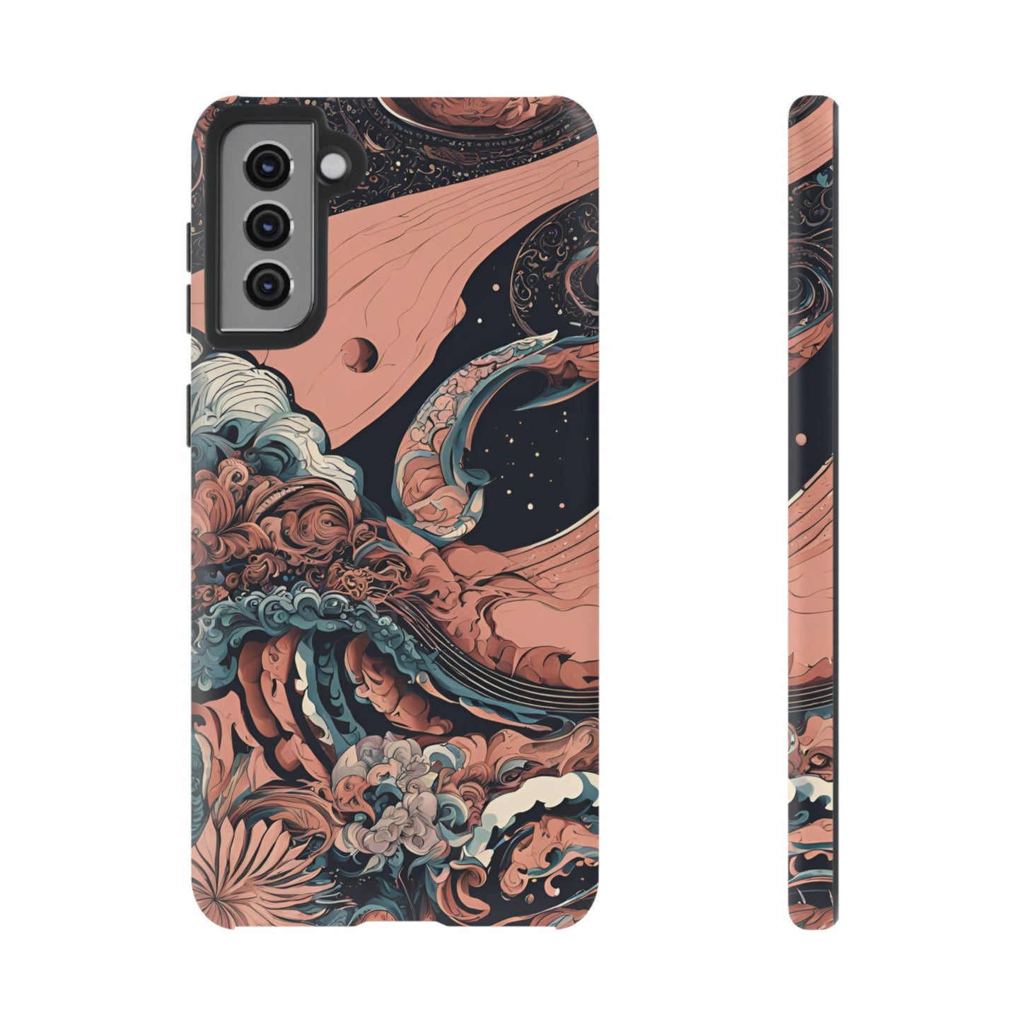 Abstract Landscape Phone Case| iPhone 15 Plus/ Pro, 14, 13, 12| Google Pixel 7, Pro, 5| Samsung Galaxy S23 All Major Phone Models