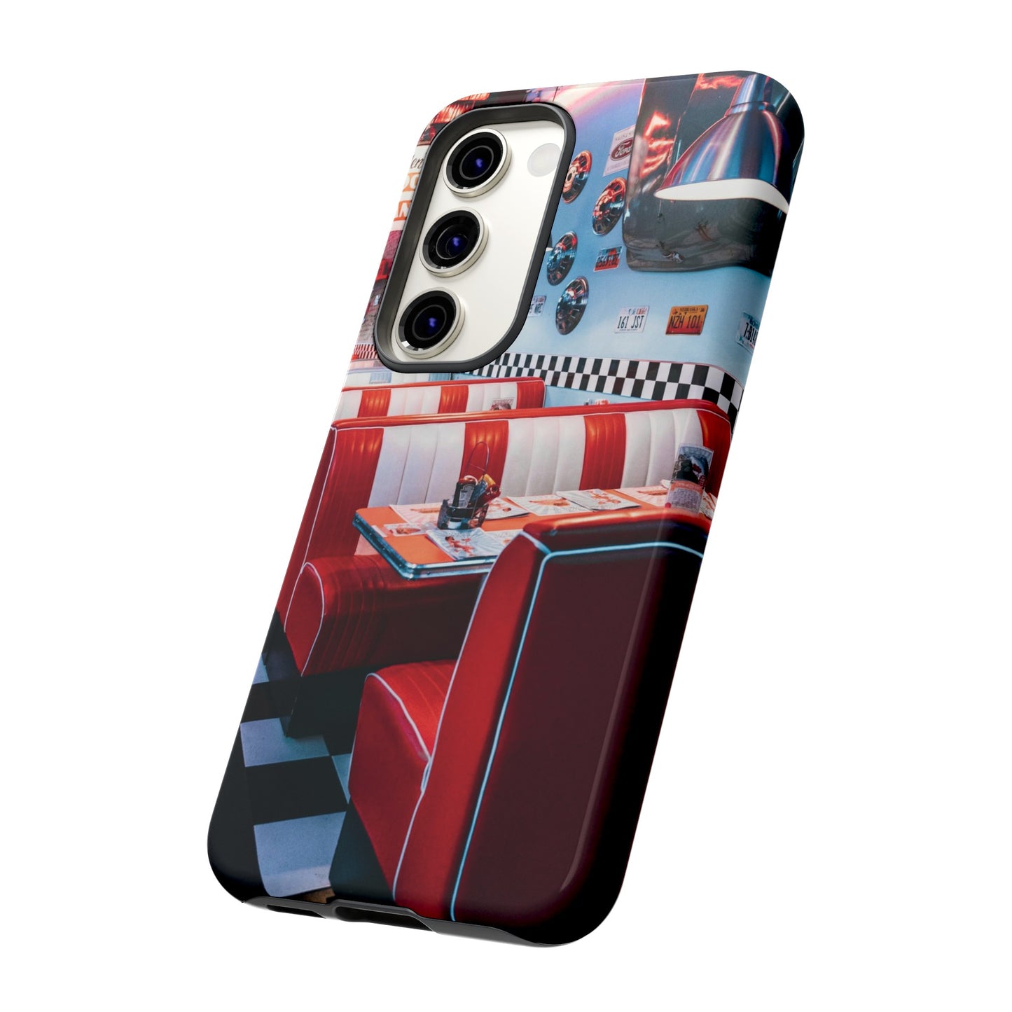 Diner Wallpaper Phone Case | iPhone 15 Plus/ Pro, 14, 13, 12| Google Pixel 7, Pro, 5| Samsung Galaxy S23 All Major Phone Models