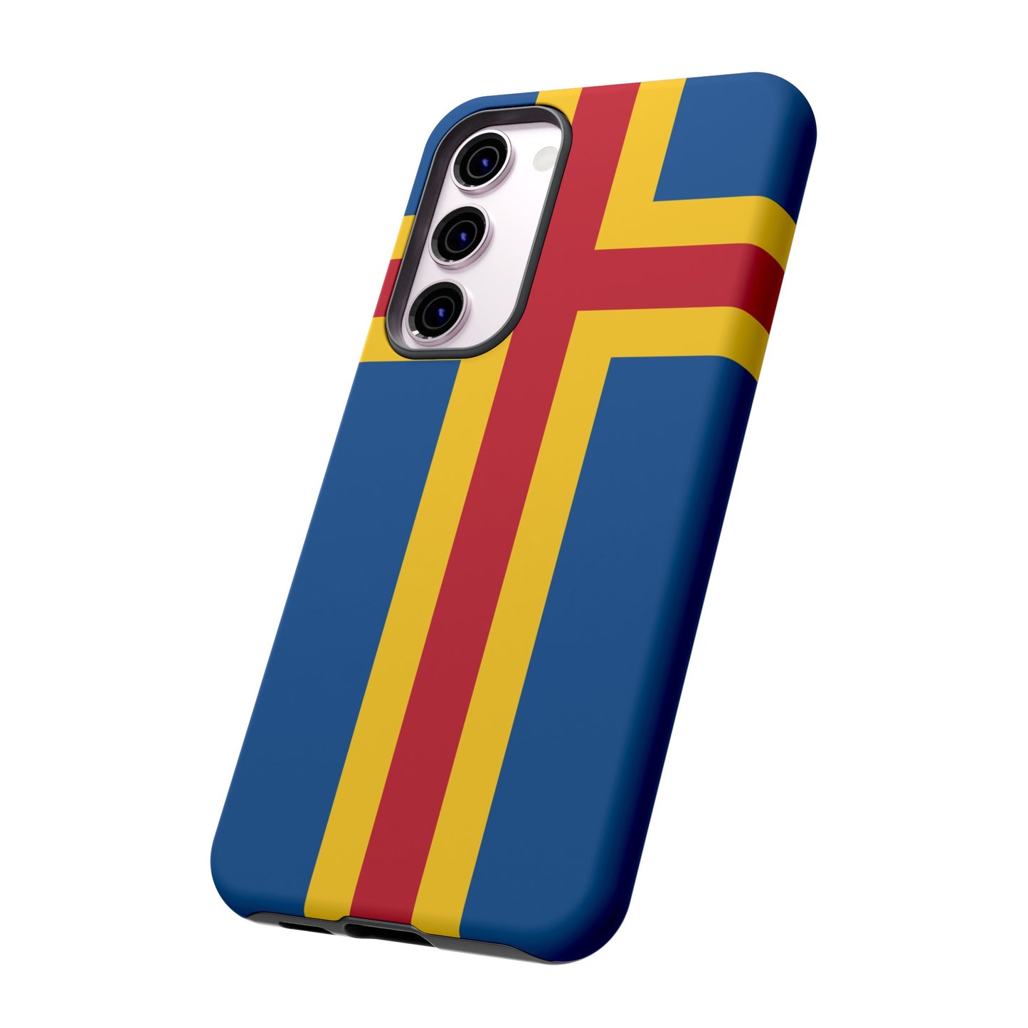 Aland Islands (Finland) Flag Phone Case | iPhone 15 Plus/ Pro, 14, 13, 12| Google Pixel 7, Pro, 5| Samsung Galaxy S23 All Major Phone Models