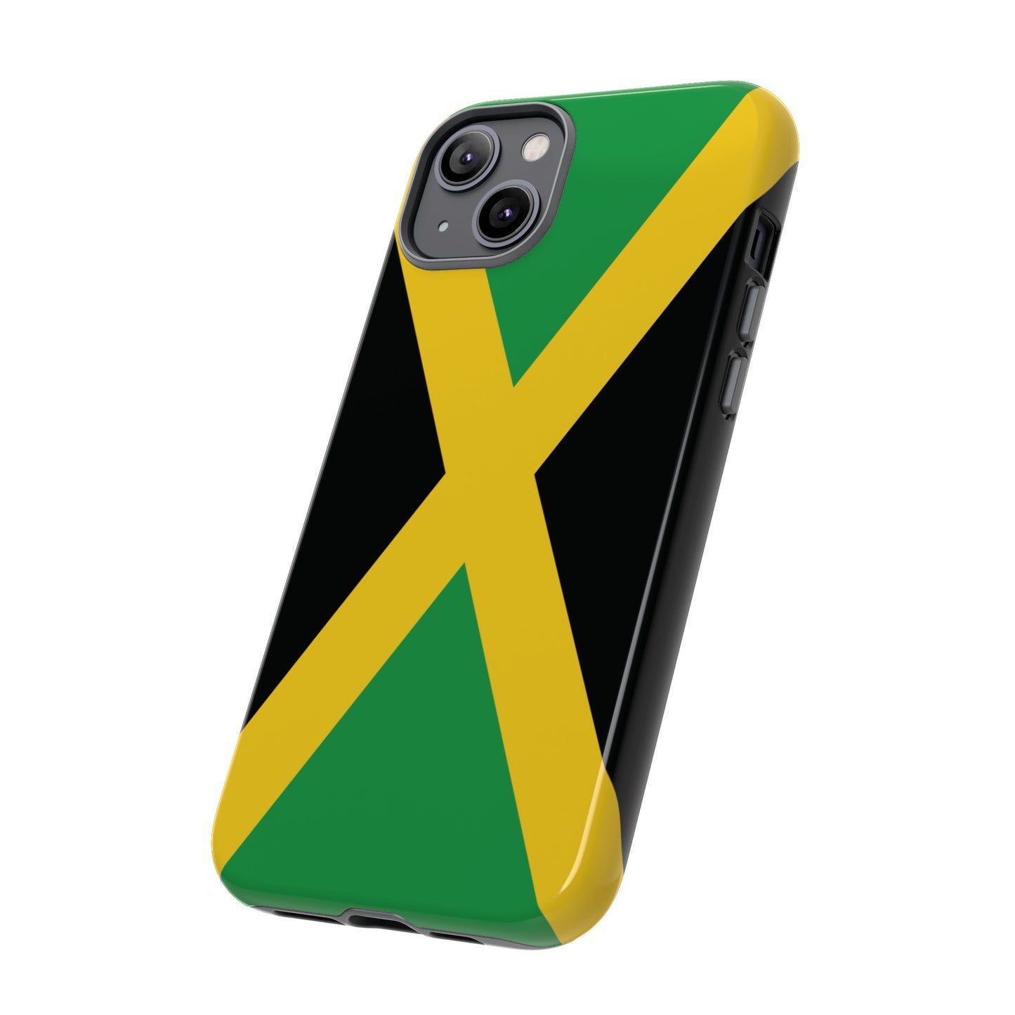 Jamaica Flag Phone Case | iPhone 15 Plus/ Pro, 14, 13, 12| Google Pixel 7, Pro, 5| Samsung Galaxy S23 All Major Phone Models