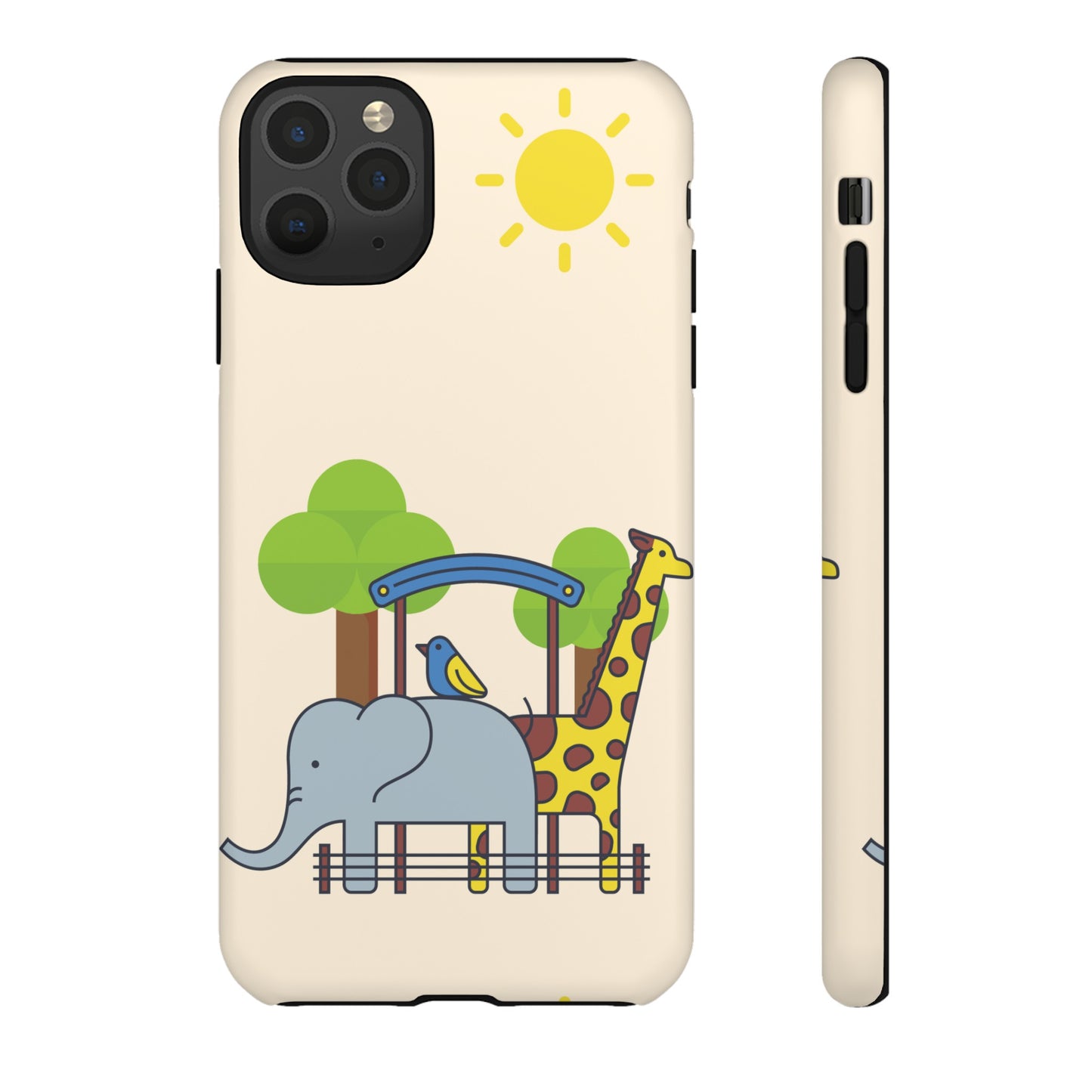 Zoo Wallpaper Phone Case | iPhone 15 Plus/ Pro, 14, 13, 12| Google Pixel 7, Pro, 5| Samsung Galaxy S23 All Major Phone Models