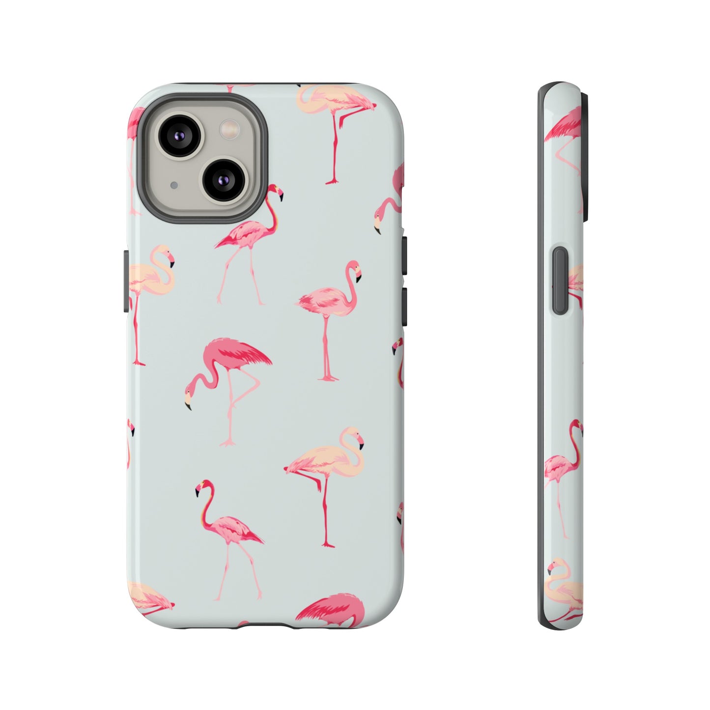 Flamingo Wallpaper Phone Case | iPhone 15 Plus/ Pro, 14, 13, 12| Google Pixel 7, Pro, 5| Samsung Galaxy S23 All Major Phone Models