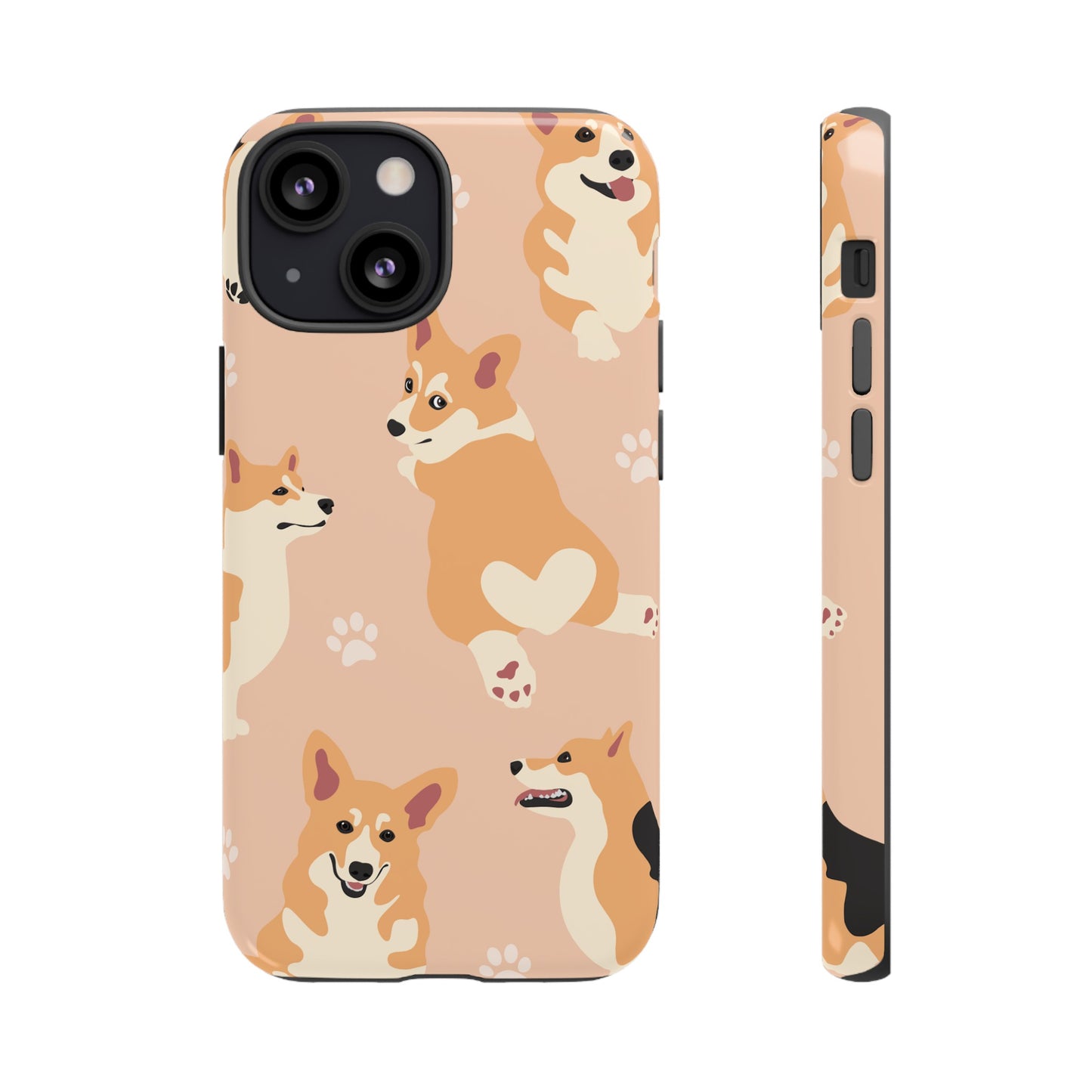 Corgi Wallpaper Phone Case | iPhone 15 Plus/ Pro, 14, 13, 12| Google Pixel 7, Pro, 5| Samsung Galaxy S23 All Major Phone Models