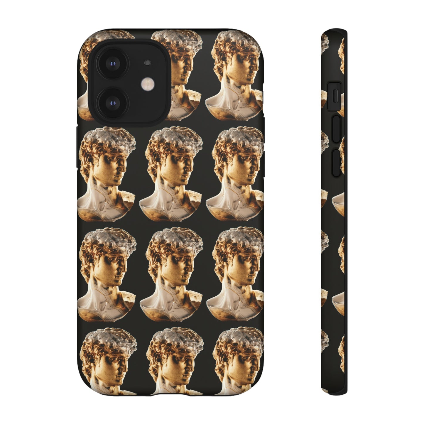 Golden Statue Wallpaper Phone Case | iPhone 15 Plus/ Pro, 14, 13, 12| Google Pixel 7, Pro, 5| Samsung Galaxy S23 All Major Phone Models