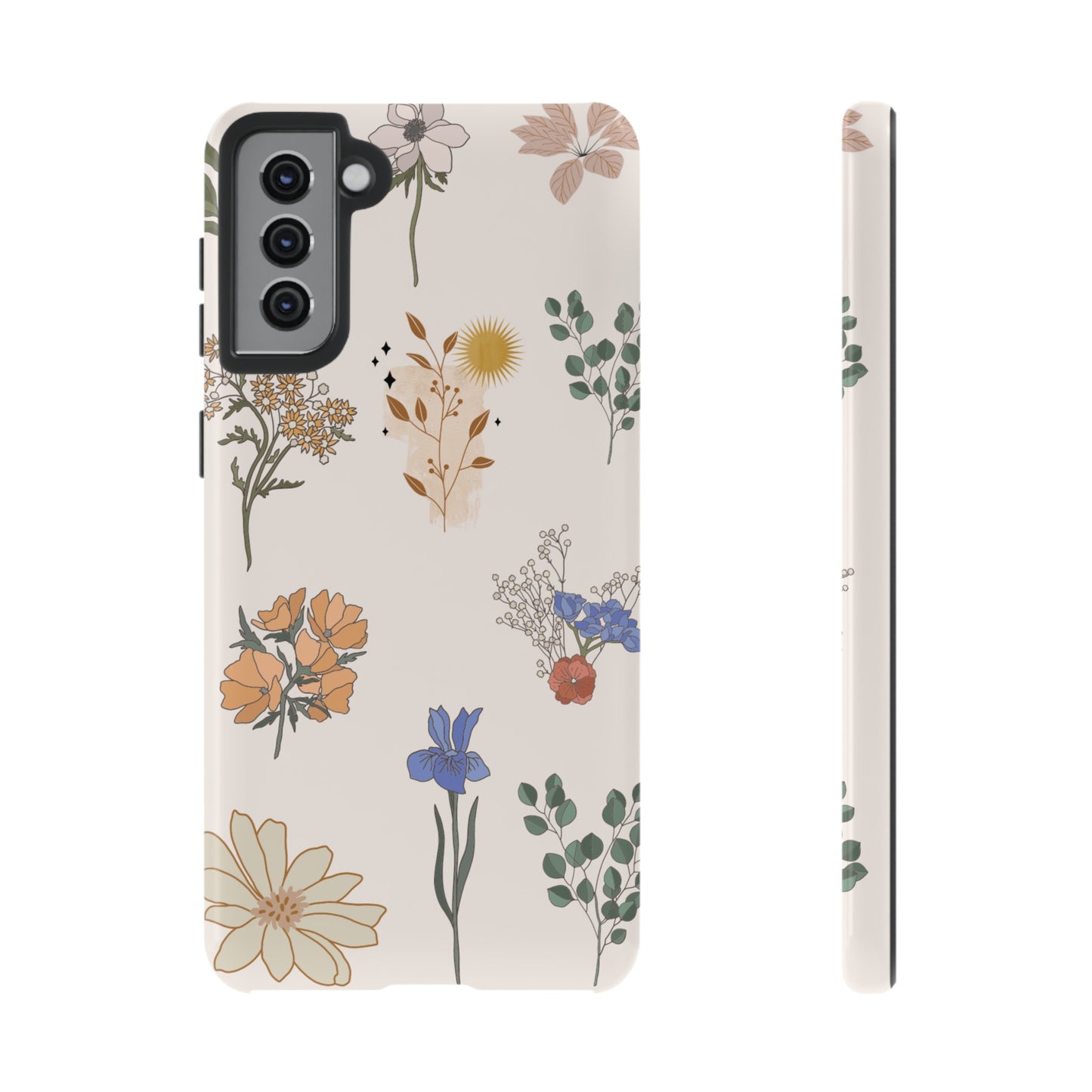 Floral Collage Phone Case | iPhone 15 Plus/ Pro, 14, 13, 12| Google Pixel 7, Pro, 5| Samsung Galaxy S23 All Major Phone Models