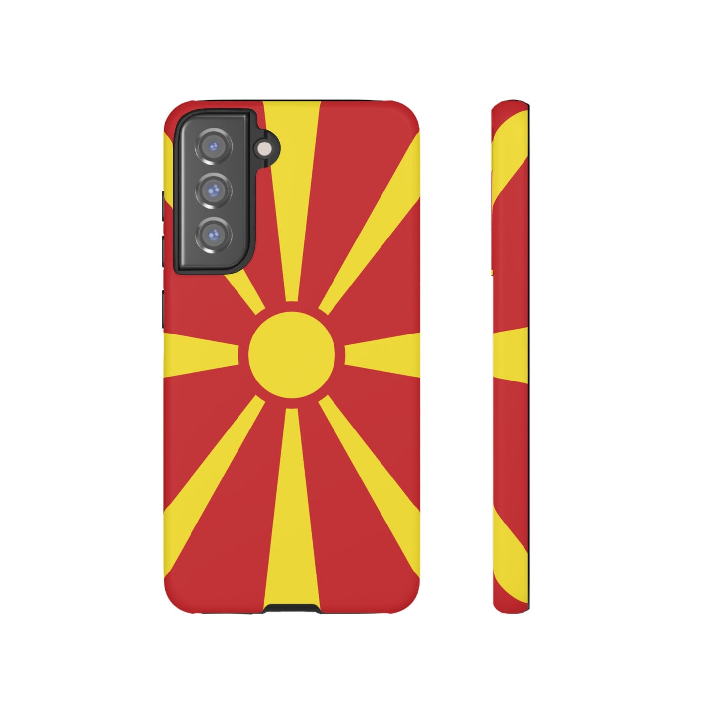 Macedonia Flag Phone Case | iPhone 15 Plus/ Pro, 14, 13, 12| Google Pixel 7, Pro, 5| Samsung Galaxy S23 All Major Phone Models