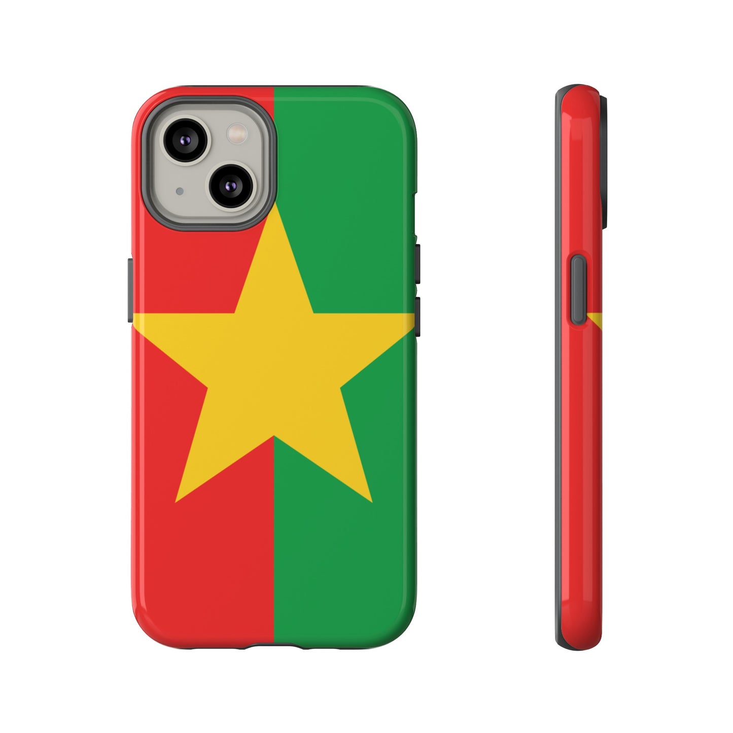 Burkina Faso Flag Phone Case | iPhone 15 Plus/ Pro, 14, 13, 12| Google Pixel 7, Pro, 5| Samsung Galaxy S23 All Major Phone Models