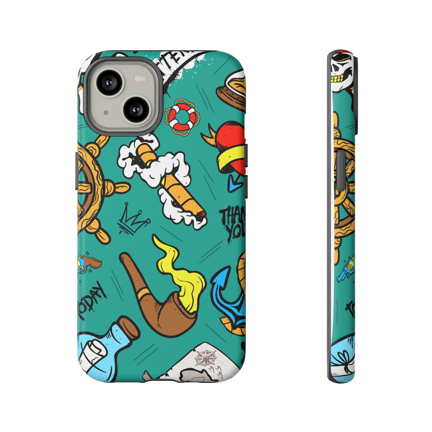 Pirate Wallpaper Phone Case | iPhone 15 Plus/ Pro, 14, 13, 12| Google Pixel 7, Pro, 5| Samsung Galaxy S23 All Major Phone Models