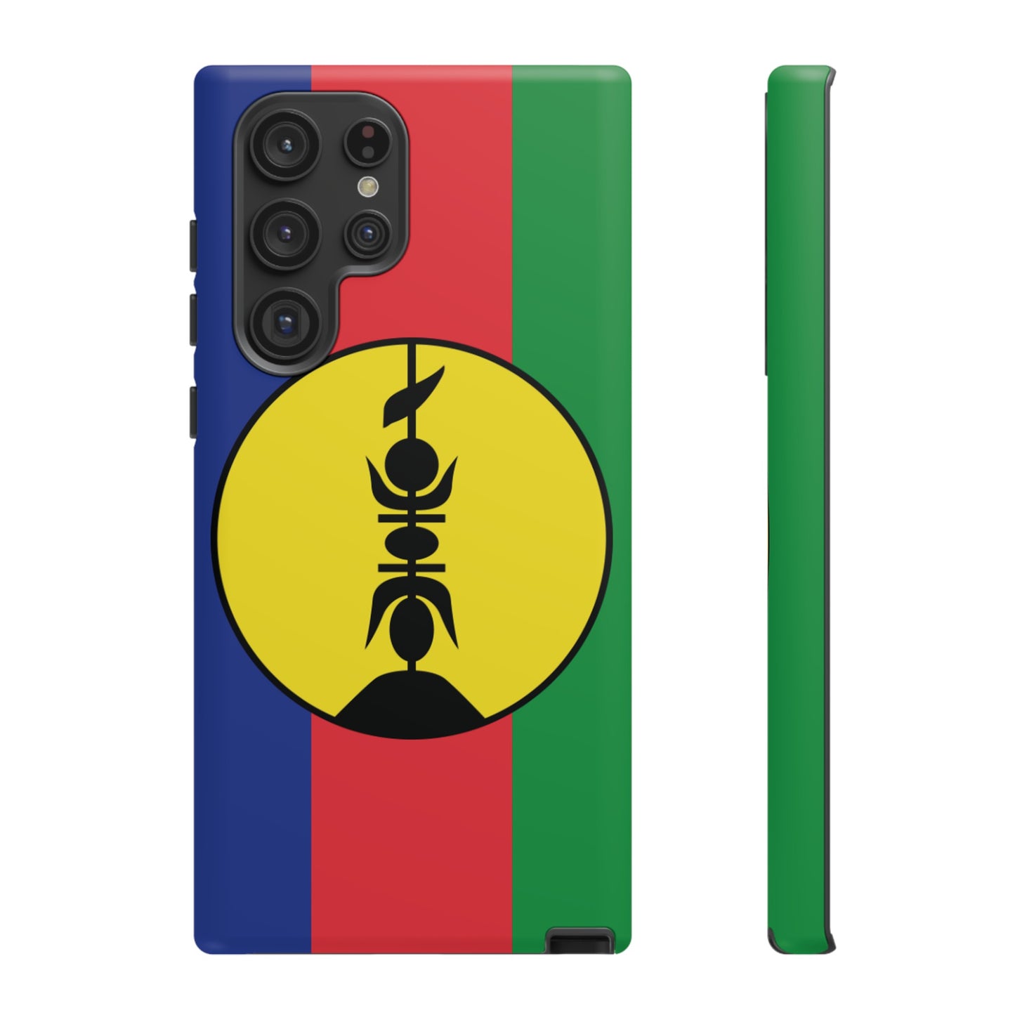 New Caledonia Flag Phone Case | iPhone 15 Plus/ Pro, 14, 13, 12| Google Pixel 7, Pro, 5| Samsung Galaxy S23 All Major Phone Models