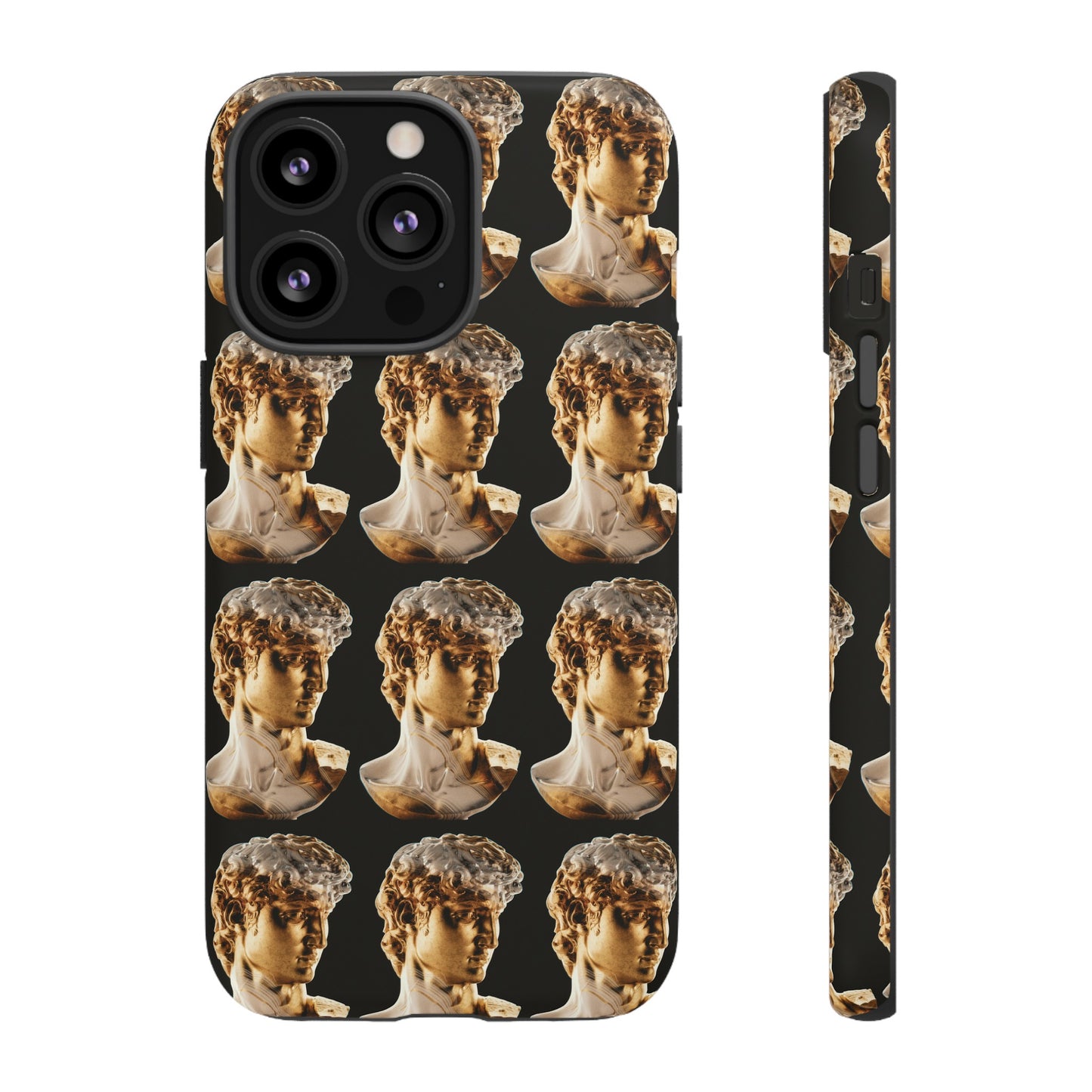 Golden Statue Wallpaper Phone Case | iPhone 15 Plus/ Pro, 14, 13, 12| Google Pixel 7, Pro, 5| Samsung Galaxy S23 All Major Phone Models