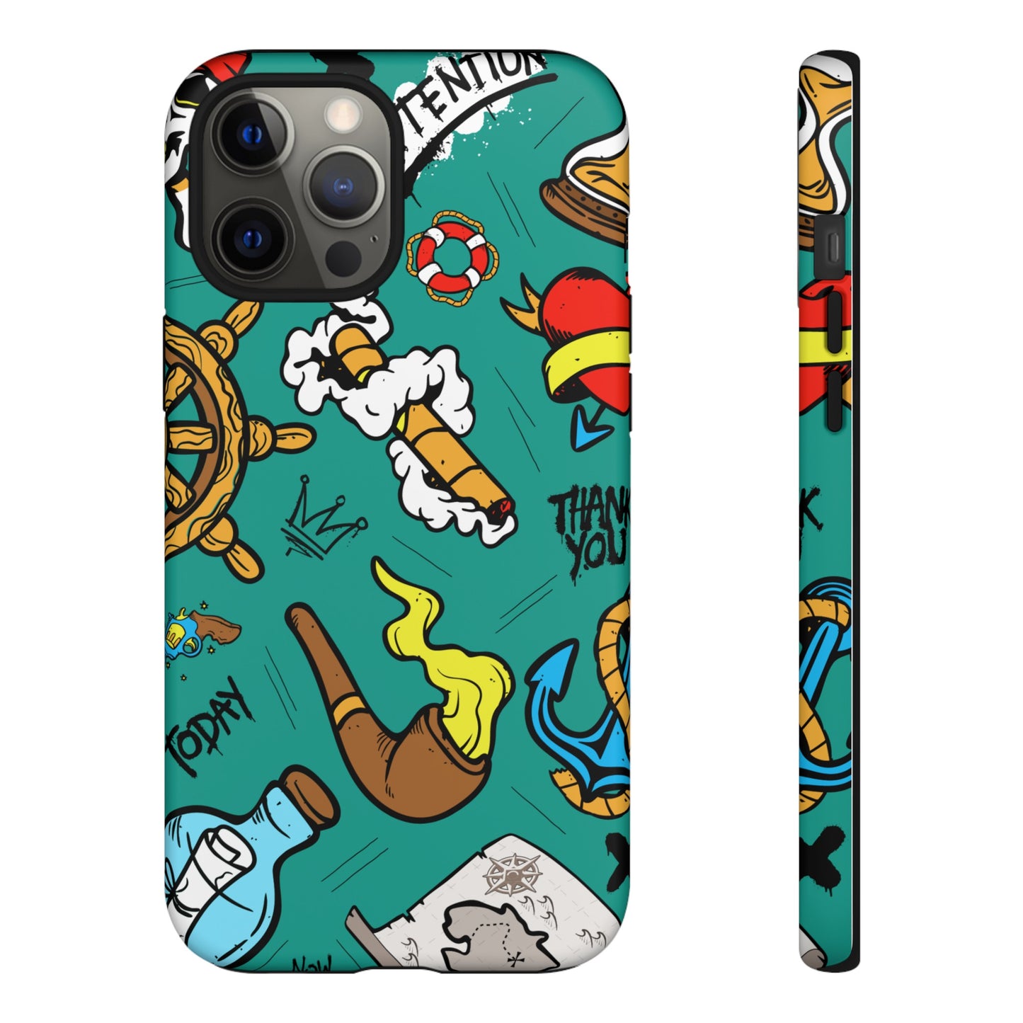 Pirate Wallpaper Phone Case | iPhone 15 Plus/ Pro, 14, 13, 12| Google Pixel 7, Pro, 5| Samsung Galaxy S23 All Major Phone Models