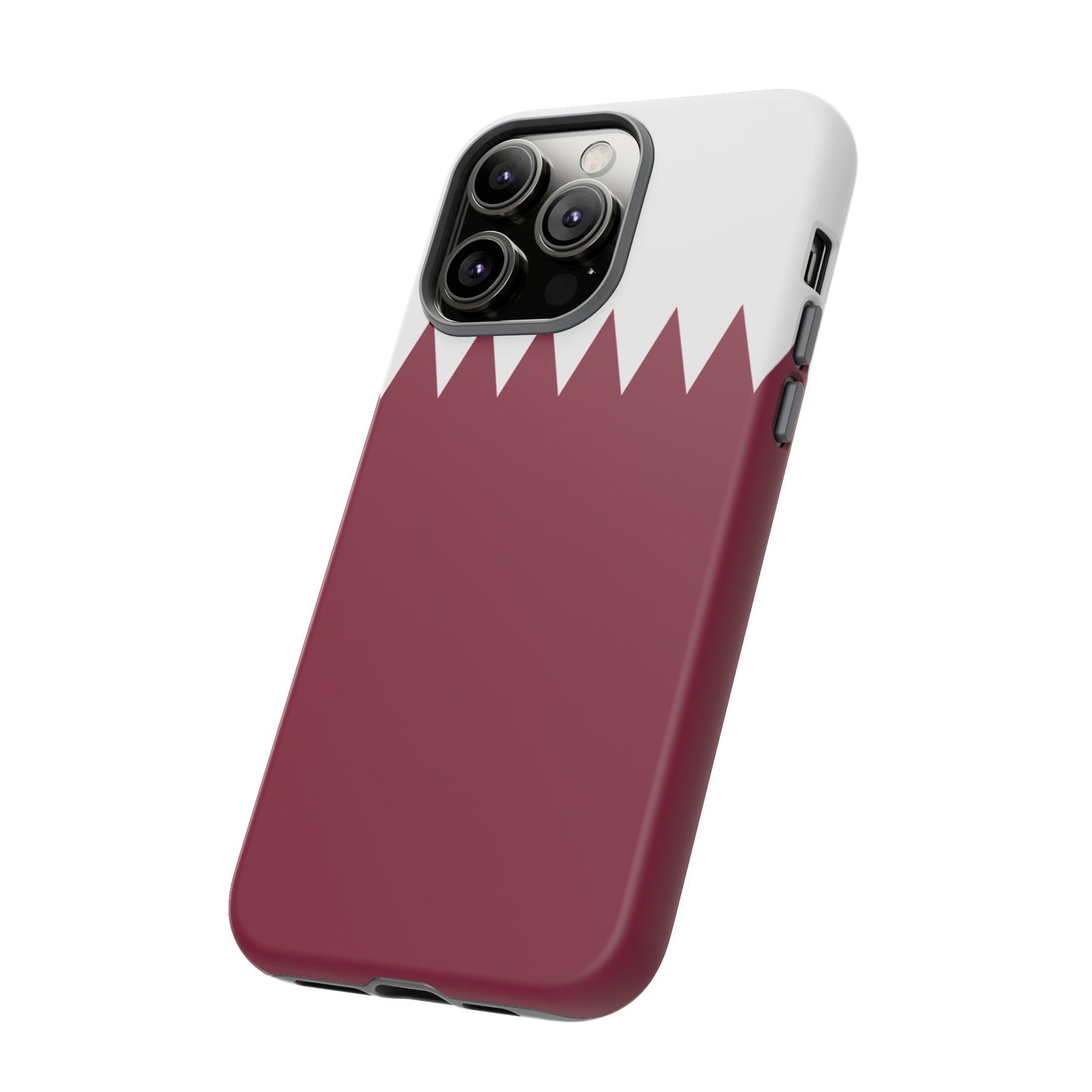 Qatar Flag Phone Case | iPhone 15 Plus/ Pro, 14, 13, 12| Google Pixel 7, Pro, 5| Samsung Galaxy S23 All Major Phone Models