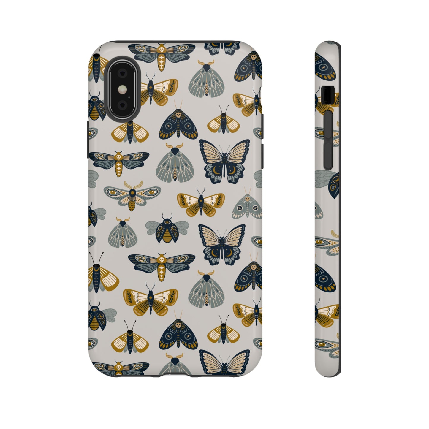 Butterfly and Moth Wallpaper Phone Case | iPhone 15 Plus/ Pro, 14, 13, 12| Google Pixel 7, Pro, 5| Samsung Galaxy S23 All Major Phone Models