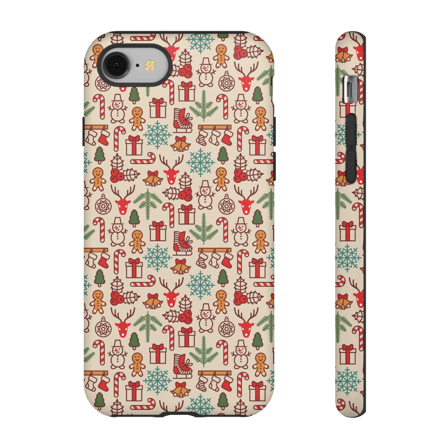 Collage Christmas Wallpaper Phone Case | iPhone 15 Plus/ Pro, 14, 13, 12| Google Pixel 7, Pro, 5| Samsung Galaxy S23 All Major Phone Models