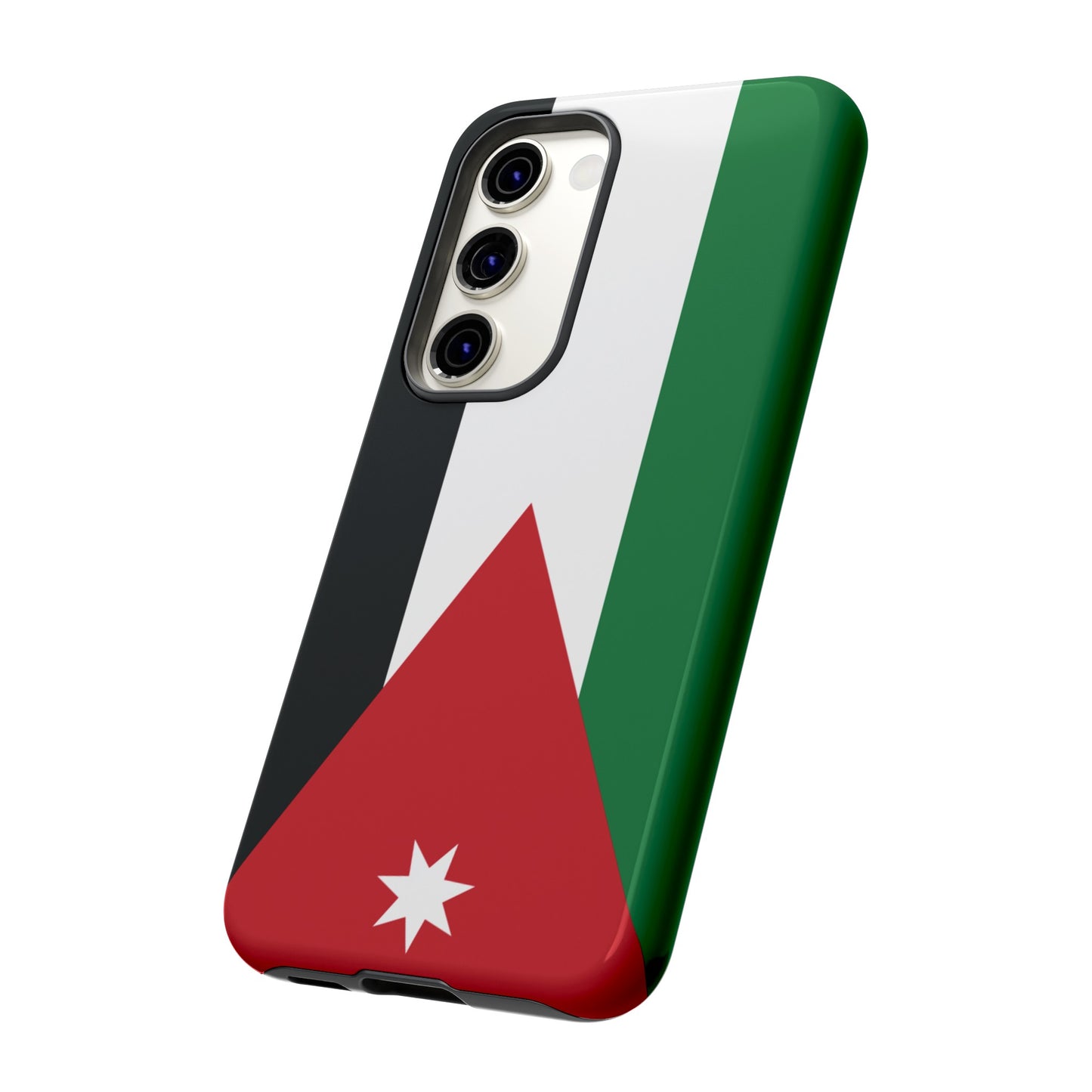 Jordan Flag Phone Case |iPhone 15 Plus/ Pro, 14, 13, 12|Google Pixel 7, Pro, 5| Samsung Galaxy S23 All Major Phone Models