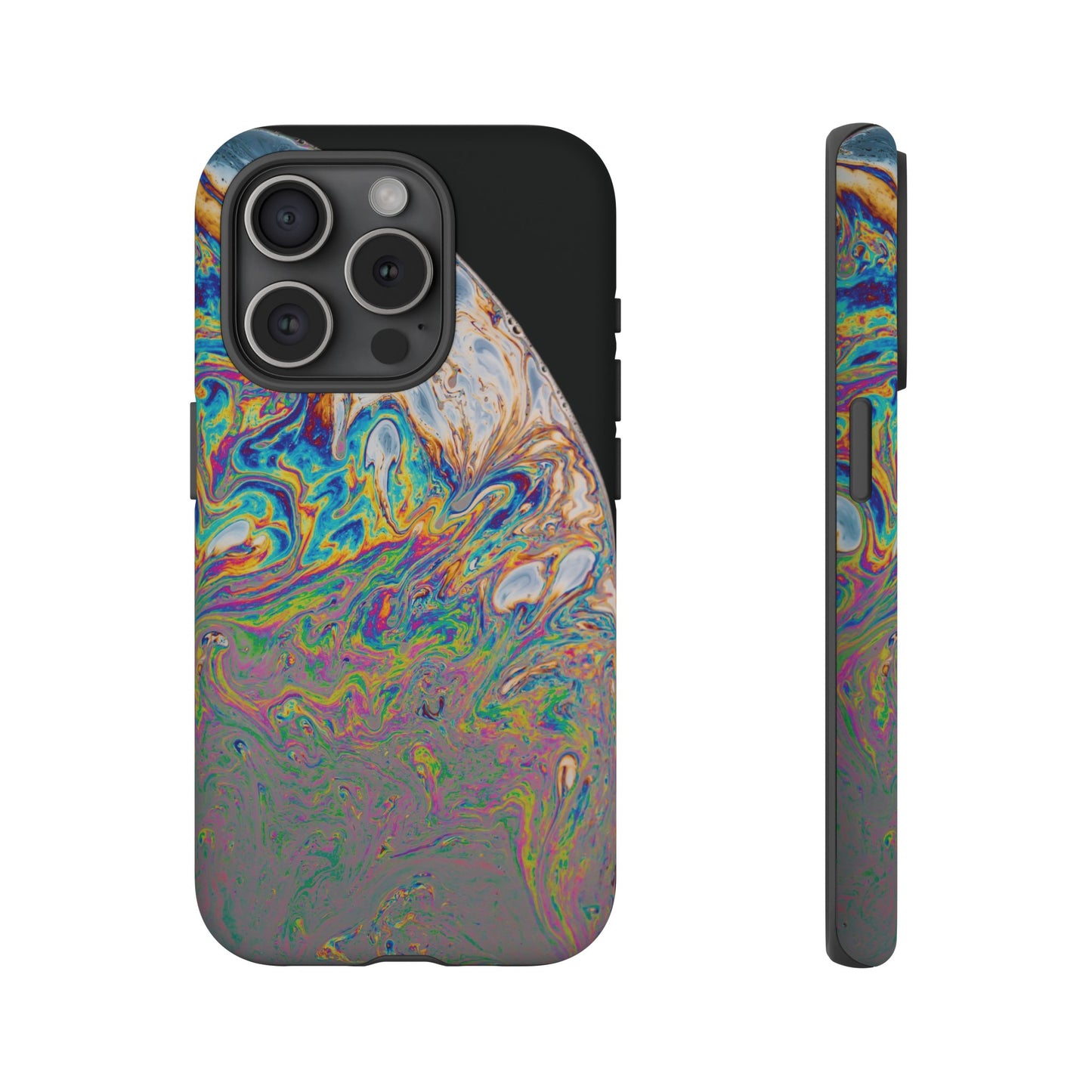 Rainbow Orb Wallpaper Phone Case | iPhone 15 Plus/ Pro, 14, 13, 12| Google Pixel 7, Pro, 5| Samsung Galaxy S23 All Major Phone Models