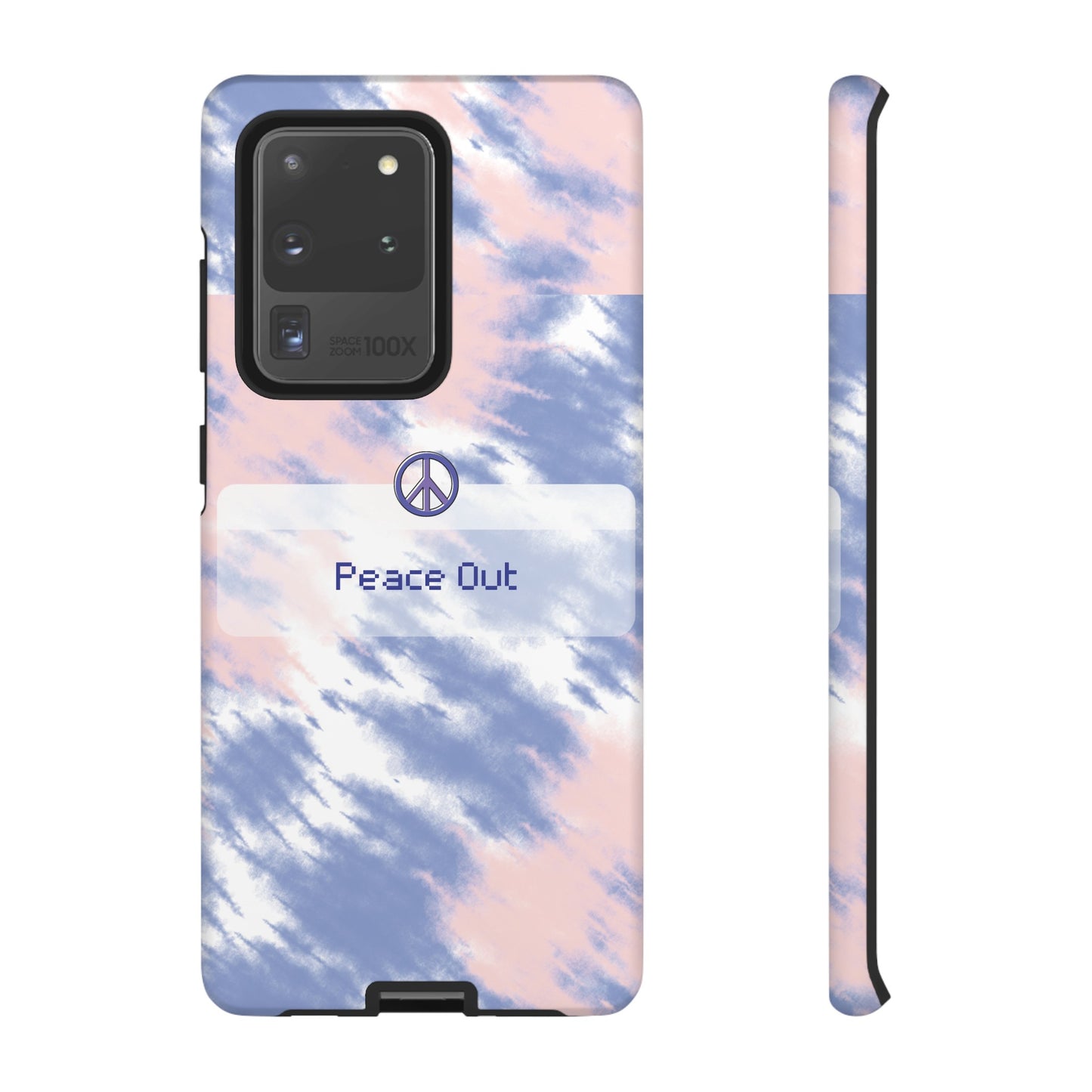 Peace Out Wallpaper Phone Case | iPhone 15 Plus/ Pro, 14, 13, 12| Google Pixel 7, Pro, 5| Samsung Galaxy S23 All Major Phone Models