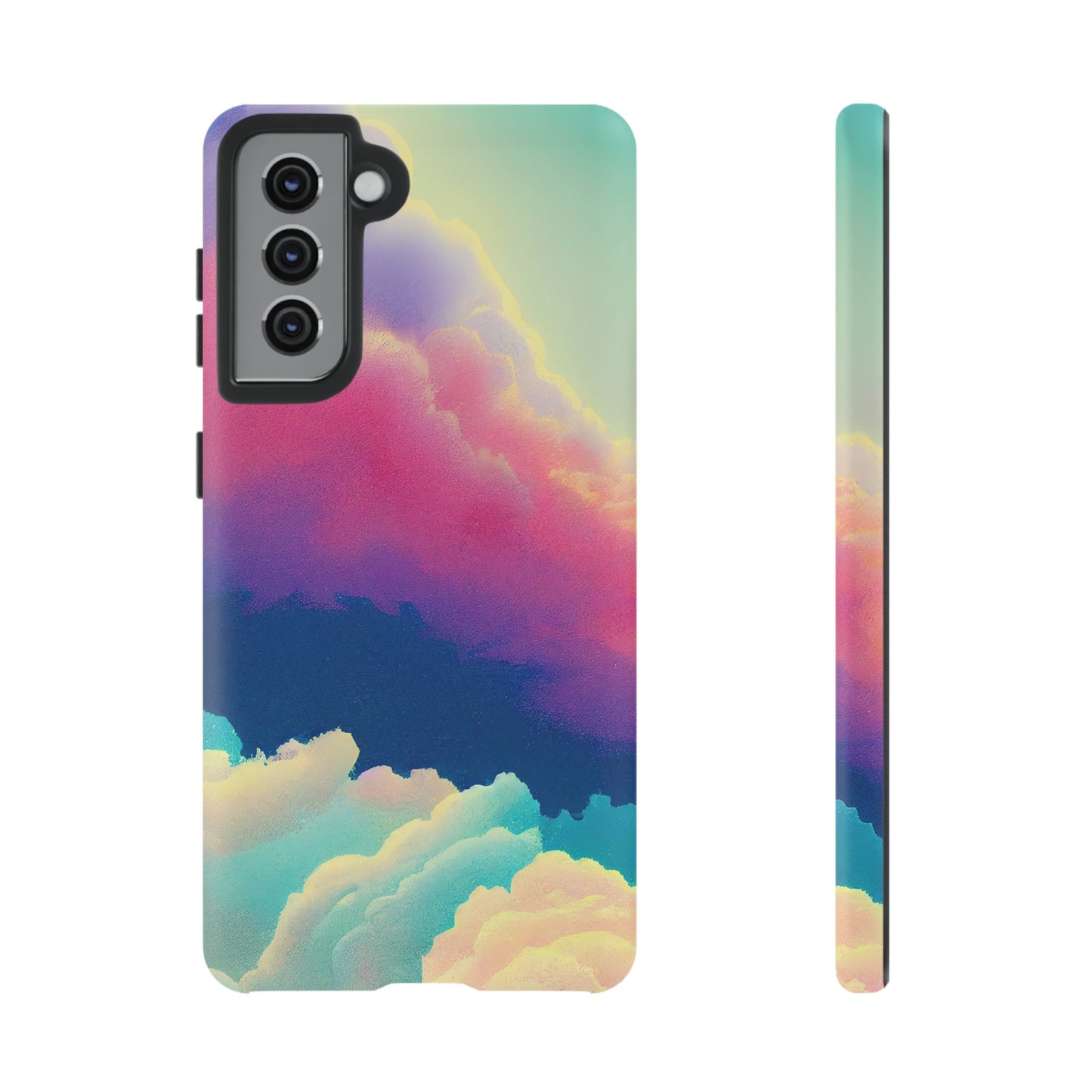 Colourful Clouds Wallpaper Phone Case | iPhone 15 Plus/ Pro, 14, 13, 12| Google Pixel 7, Pro, 5| Samsung Galaxy S23 All Major Phone Models