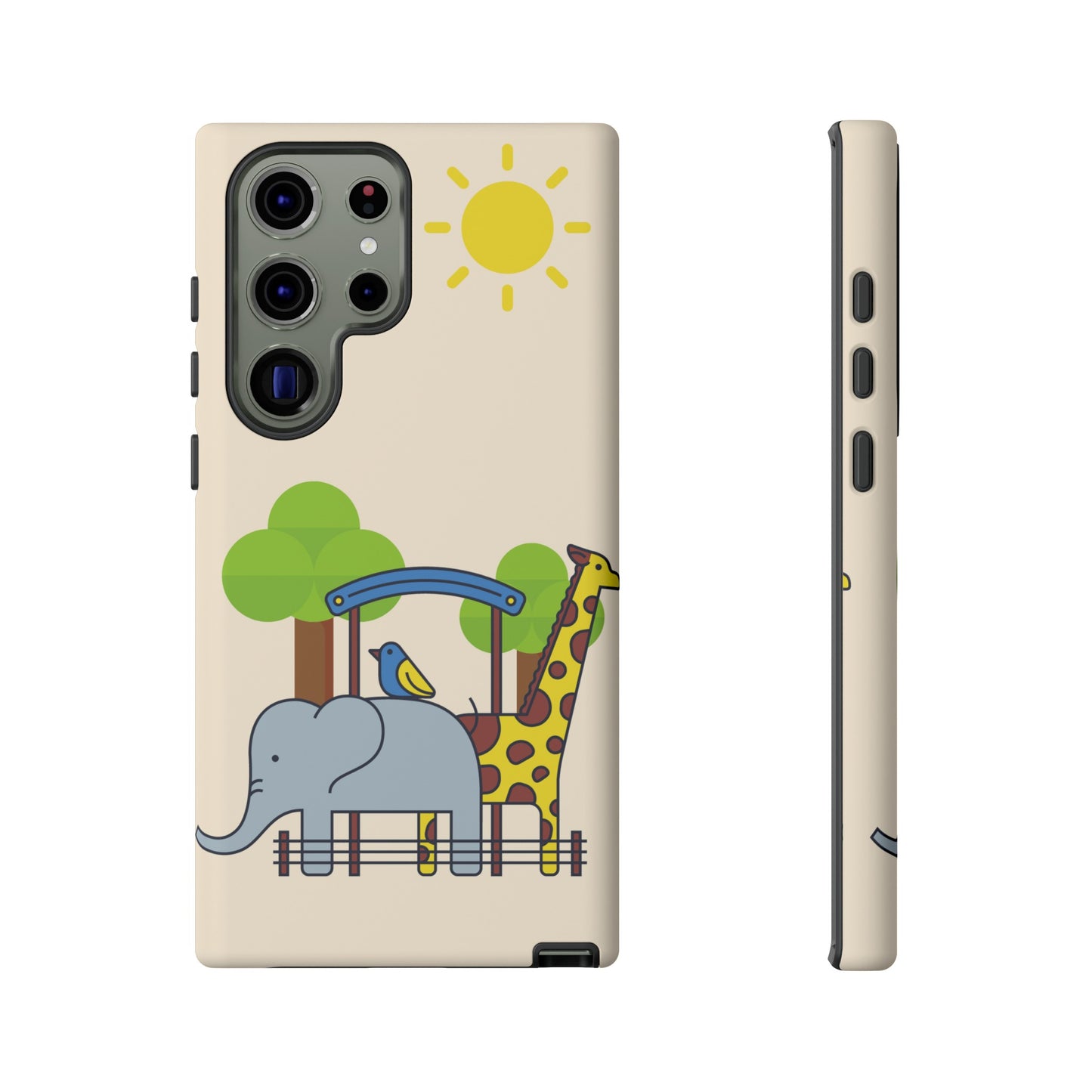 Zoo Wallpaper Phone Case | iPhone 15 Plus/ Pro, 14, 13, 12| Google Pixel 7, Pro, 5| Samsung Galaxy S23 All Major Phone Models