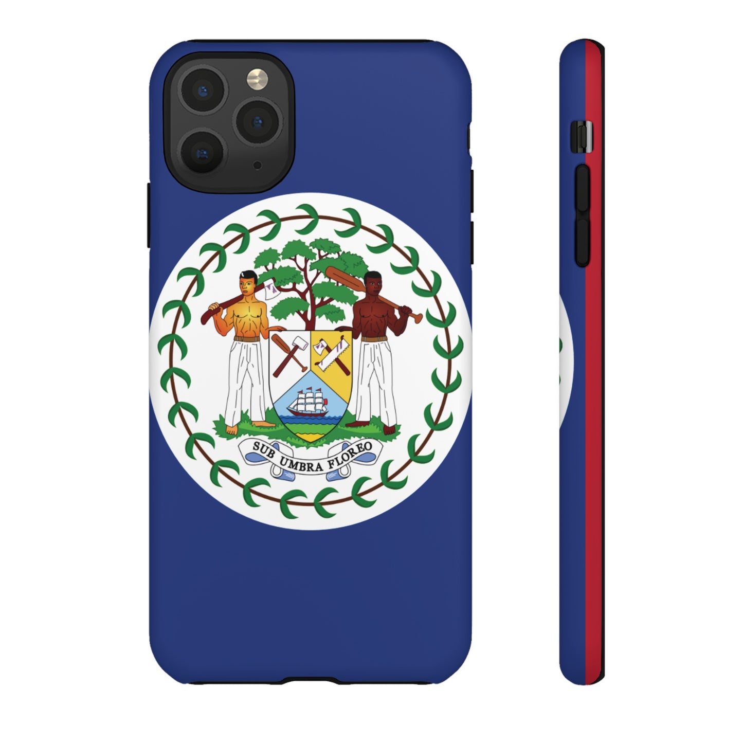 Belize Flag Phone Case | iPhone 15 Plus/ Pro, 14, 13, 12| Google Pixel 7, Pro, 5| Samsung Galaxy S23 All Major Phone Models