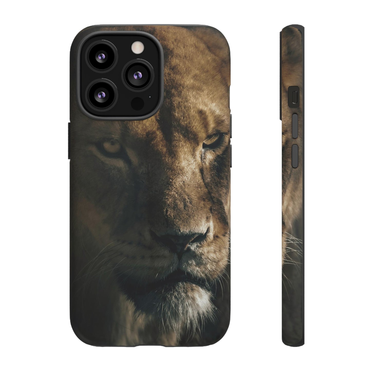 Lion Wallpaper Phone Case | iPhone 15 Plus/ Pro, 14, 13, 12| Google Pixel 7, Pro, 5| Samsung Galaxy S23 All Major Phone Models