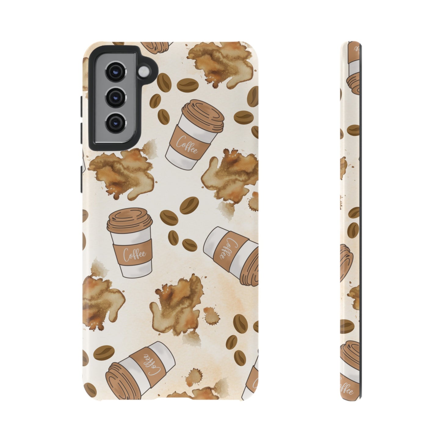 Coffee Wallpaper Phone Case | iPhone 15 Plus/ Pro, 14, 13, 12| Google Pixel 7, Pro, 5| Samsung Galaxy S23 All Major Phone Models