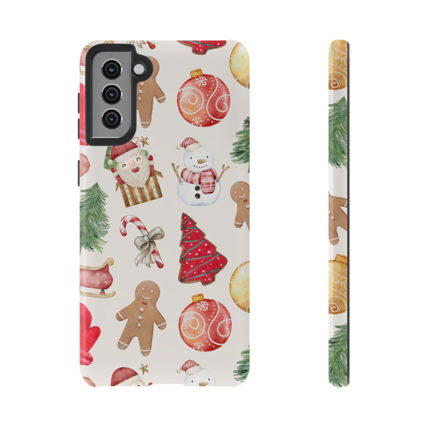 Collage Christmas Wallpaper Phone Case | iPhone 15 Plus/ Pro, 14, 13, 12| Google Pixel 7, Pro, 5| Samsung Galaxy S23 All Major Phone Models