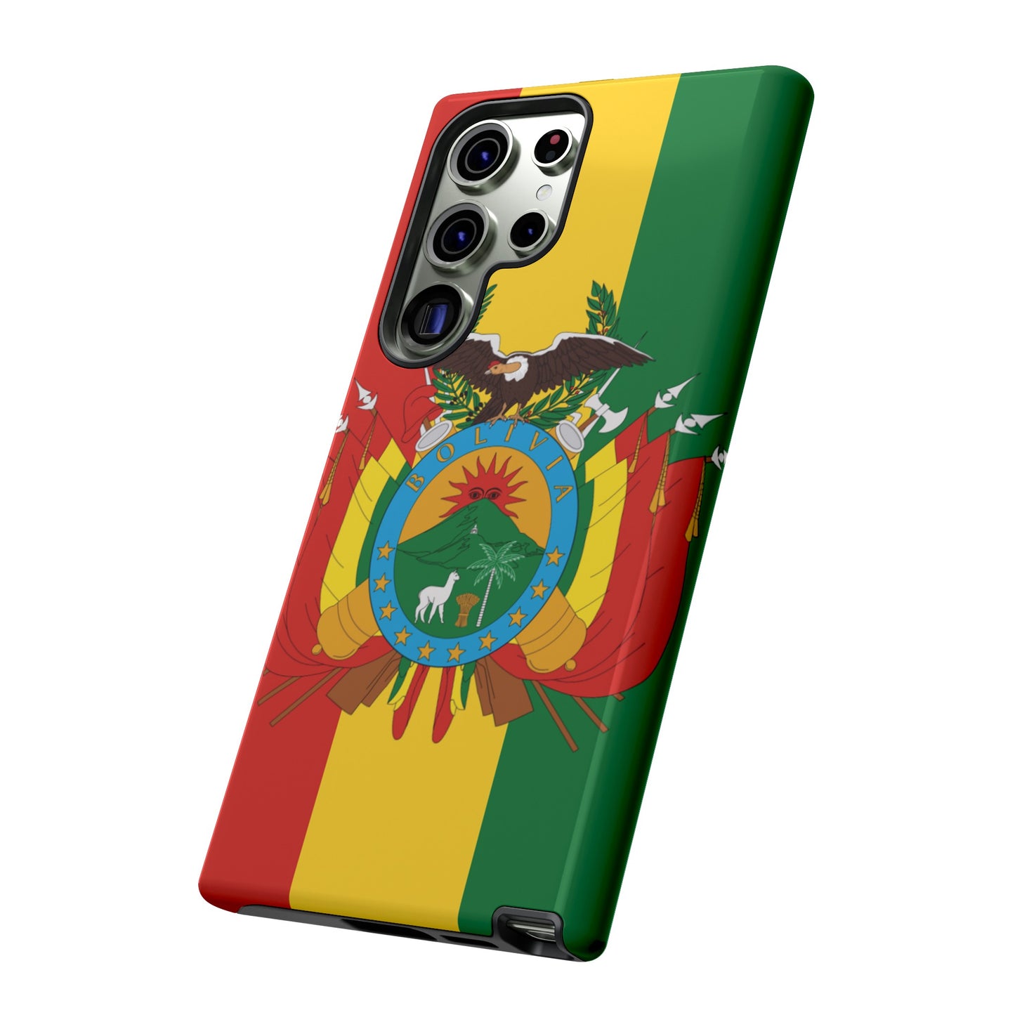 Bolivia Flag Phone Case | iPhone 15 Plus/ Pro, 14, 13, 12| Google Pixel 7, Pro, 5| Samsung Galaxy S23 All Major Phone Models