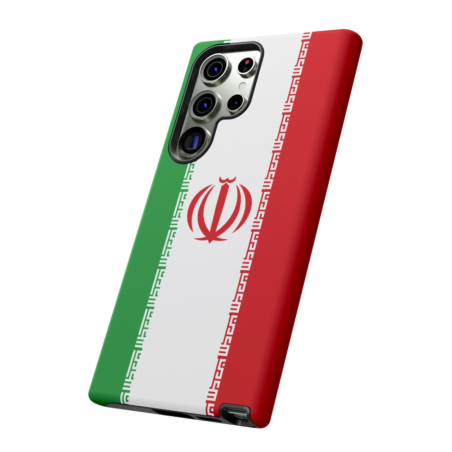 Iran Flag Phone Case | iPhone 15 Plus/ Pro, 14, 13, 12| Google Pixel 7, Pro, 5| Samsung Galaxy S23 All Major Phone Models