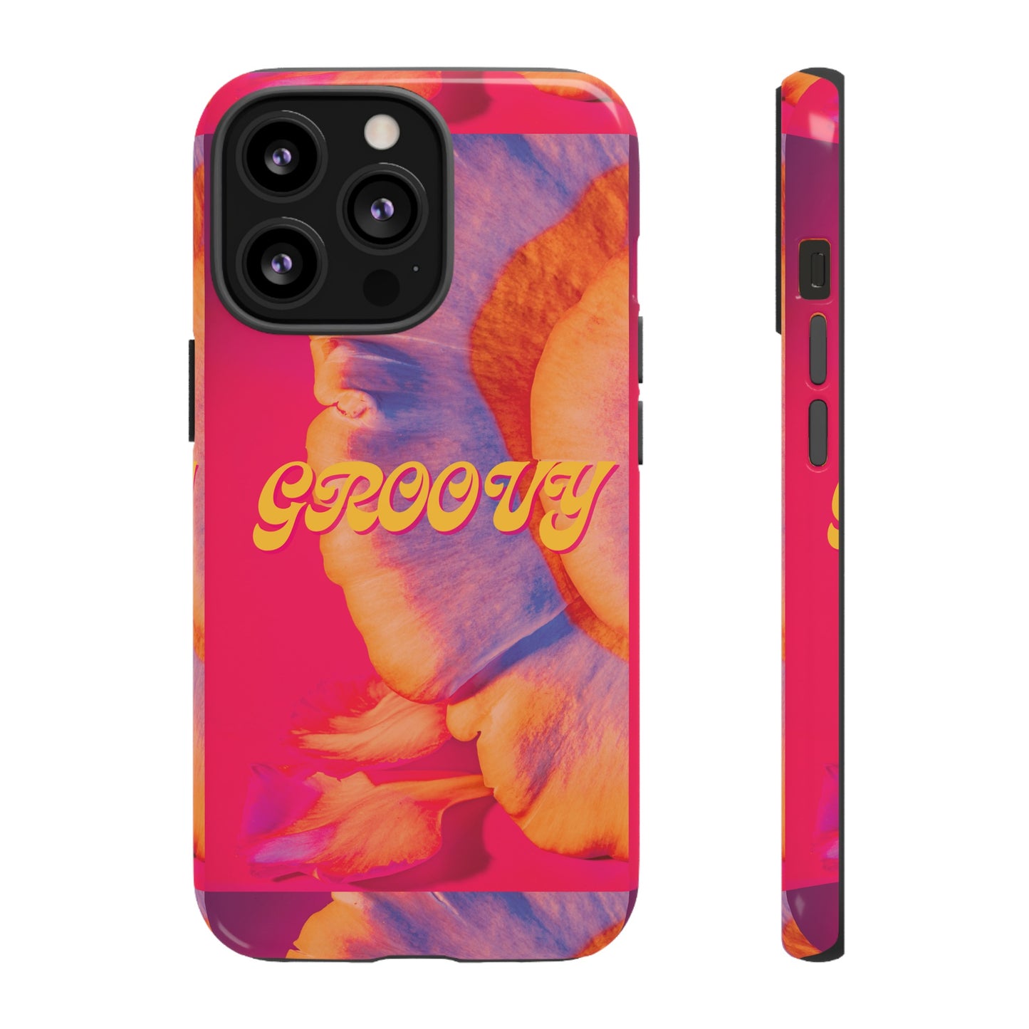 Groovy Wallpaper Phone Case | iPhone 15 Plus/ Pro, 14, 13, 12| Google Pixel 7, Pro, 5| Samsung Galaxy S23 All Major Phone Models