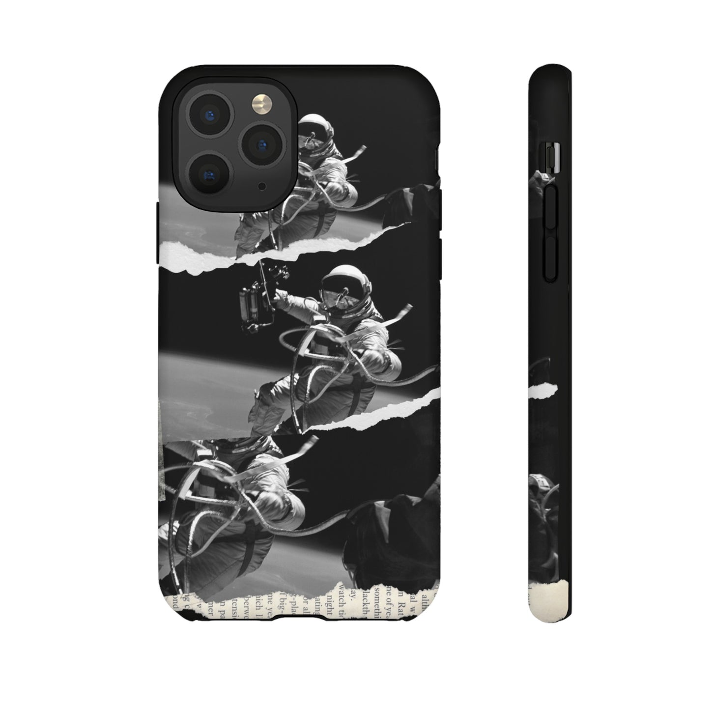 Astronaut Collage Phone Case | iPhone 15 Plus/ Pro, 14, 13, 12| Google Pixel 7, Pro, 5| Samsung Galaxy S23 All Major Phone Models