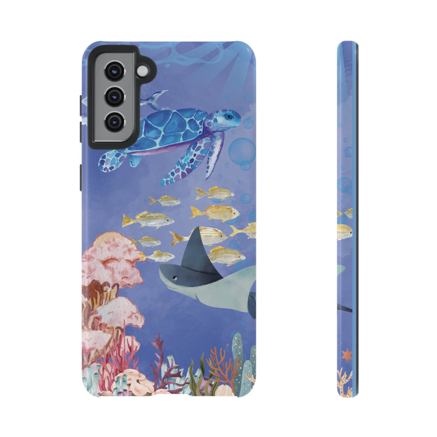 Underwater Scene Wallpaper Phone Case | iPhone 15 Plus/ Pro, 14, 13, 12| Google Pixel 7, Pro, 5| Samsung Galaxy S23 All Major Phone Models