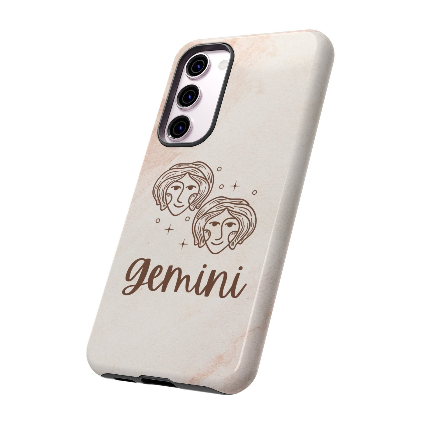 Gemini Wallpaper Phone Case | iPhone 15 Plus/ Pro, 14, 13, 12| Google Pixel 7, Pro, 5| Samsung Galaxy S23 All Major Phone Models